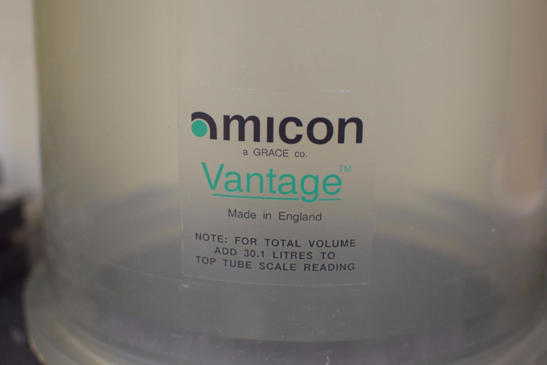 Lot of (4) Vantage Amicon Plastic Chromatography Column Tubes - Image 3 of 6