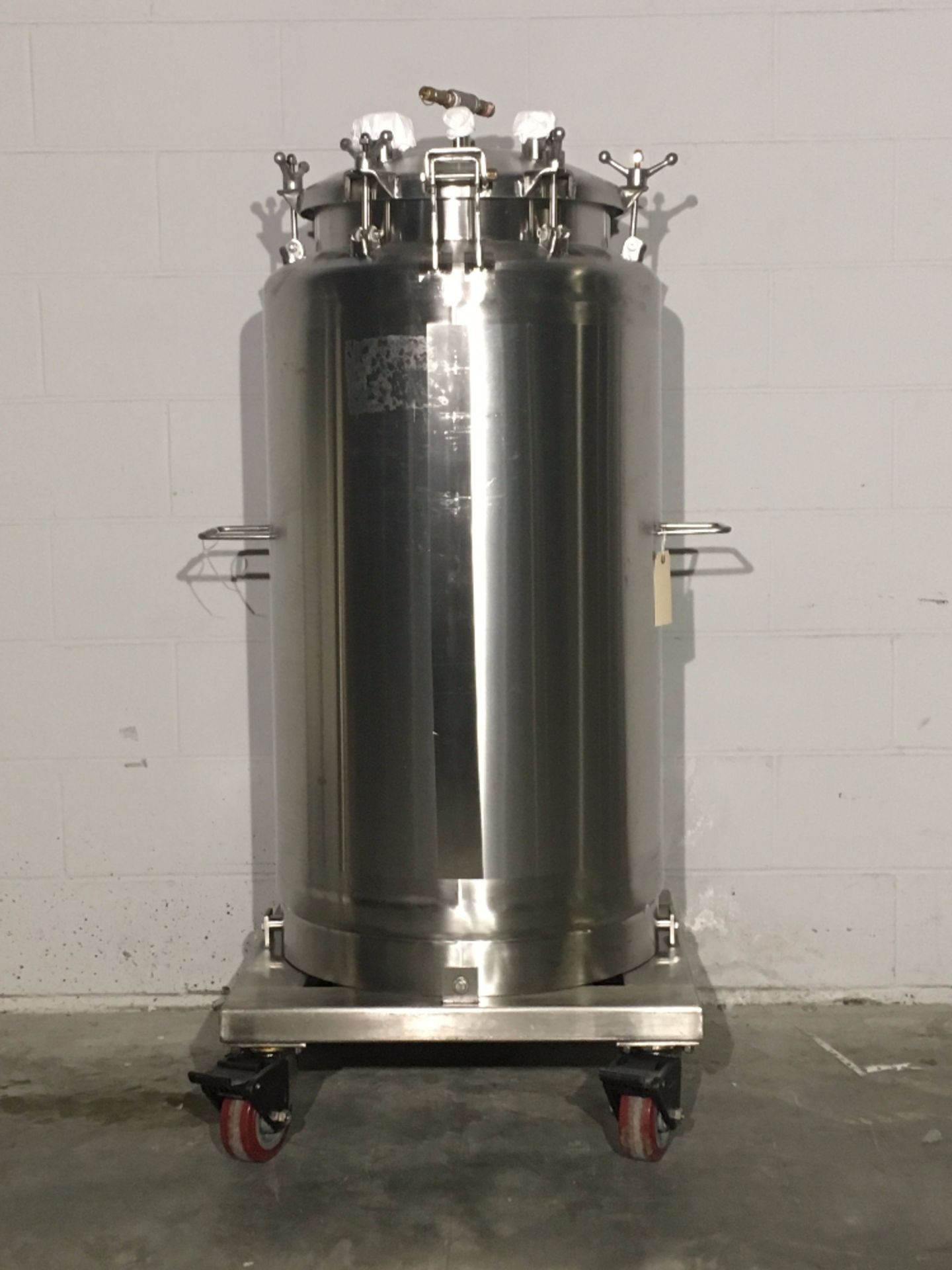 Thermo Scientific Hyclone Smartainer II 100 and 200 Liter Stainless Steel Vessel