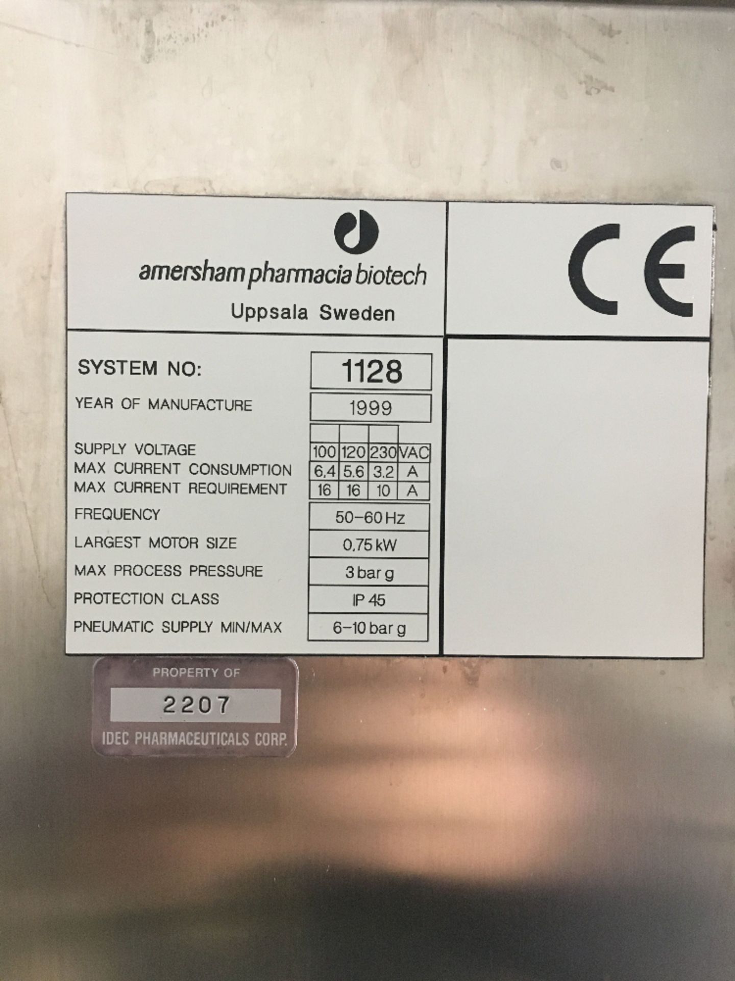 Amersham Pharmacia Bioprocess Chromatography System - Image 13 of 13