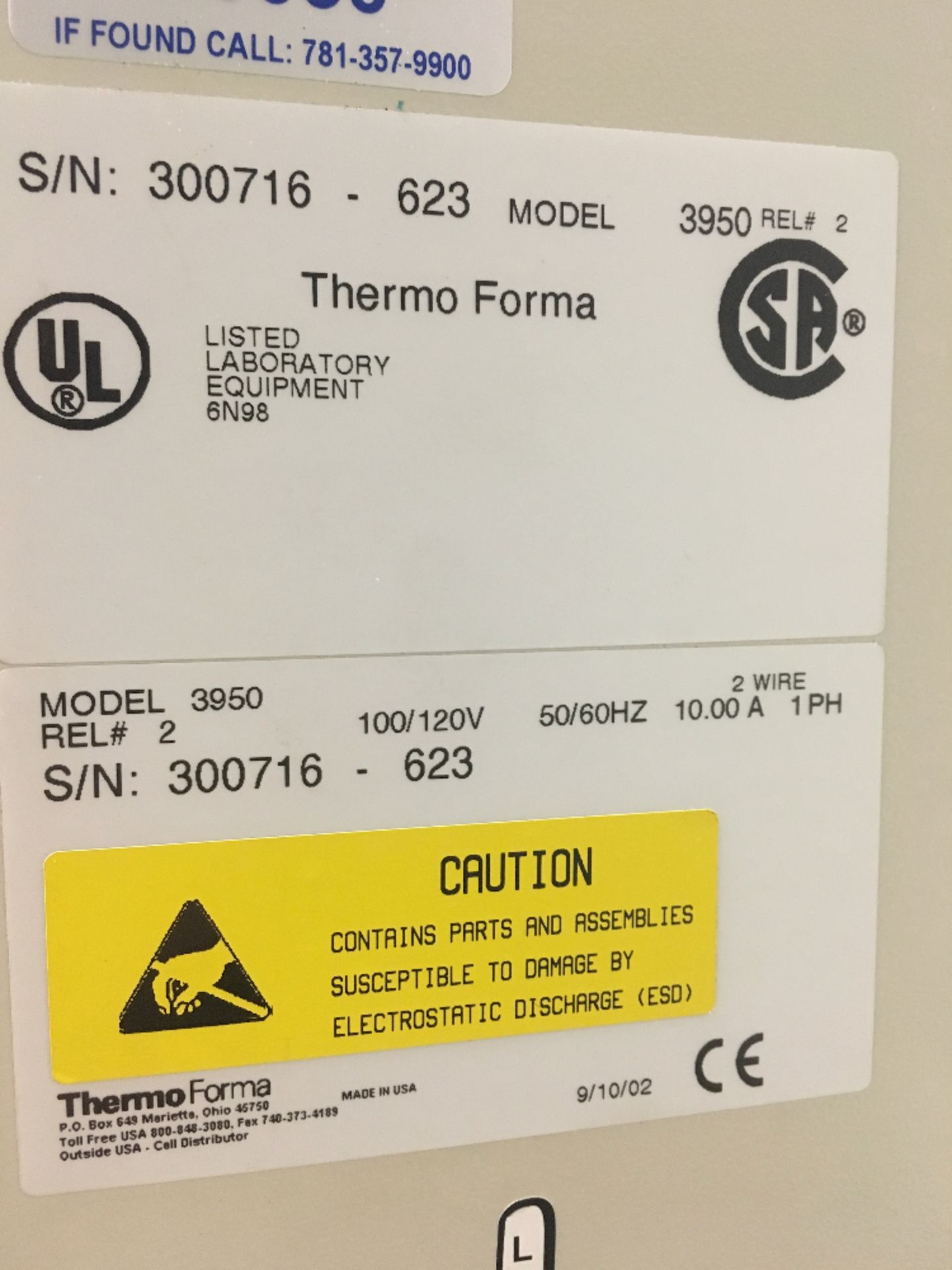 Thermo Forma Reach-In CO2 Incubator - Image 4 of 4