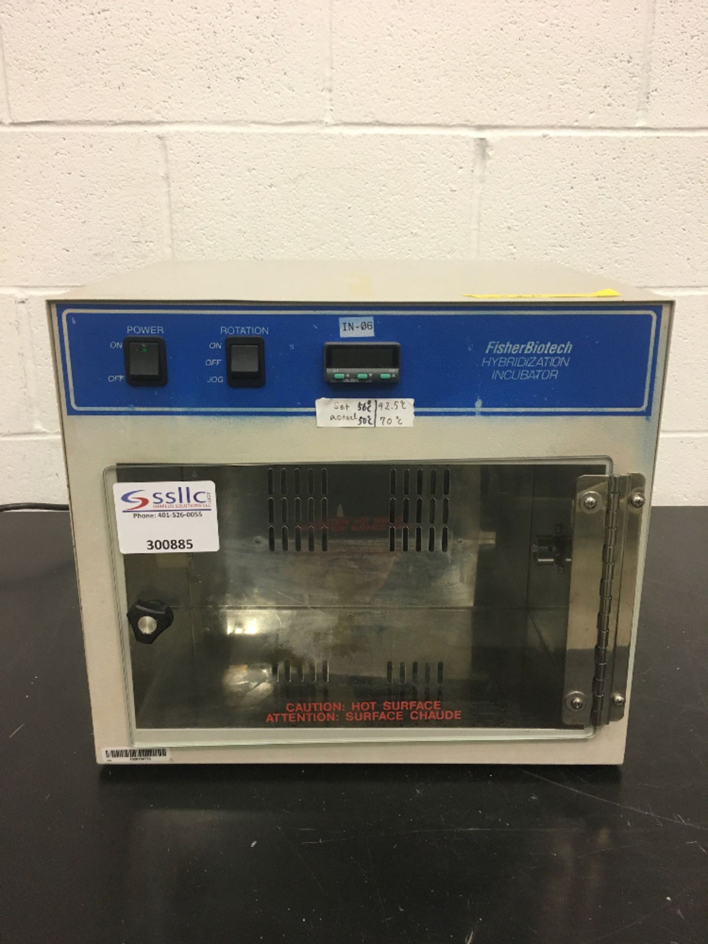 Fisher Biotech FBHI10 Hybridization Oven