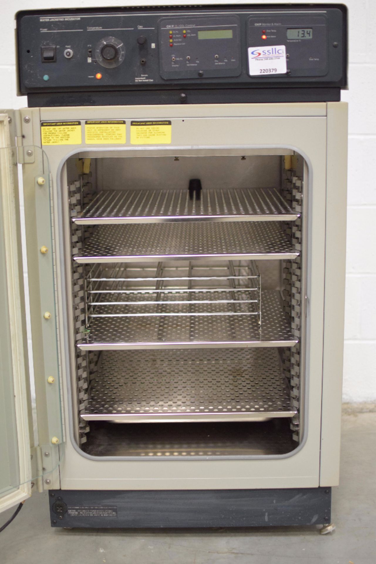 Forma Scientific Model 3159 Water Jacketed Incubator - Image 3 of 4