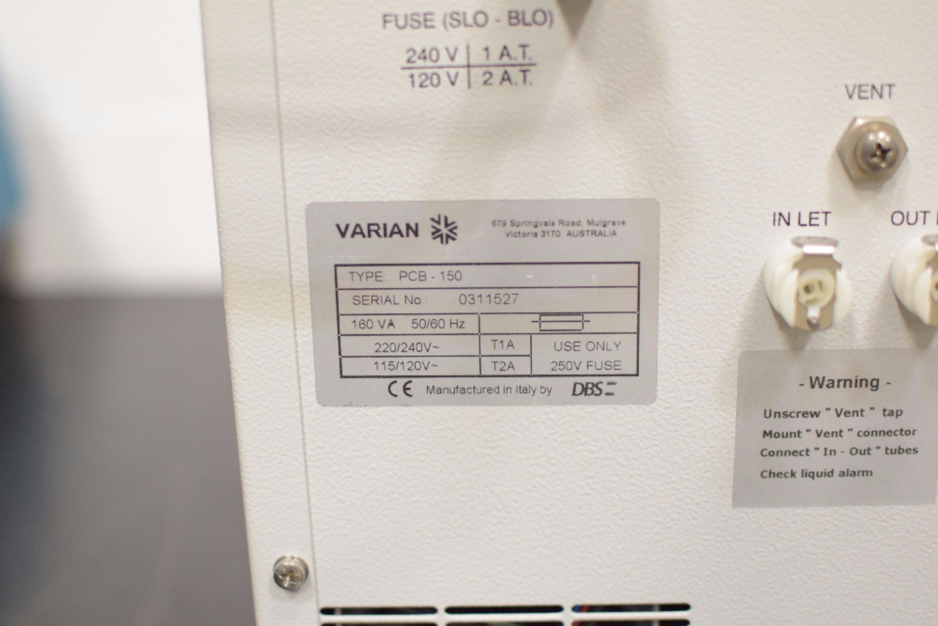 Varian Cary 50 Bio UV-Vis spectrophotometer - Image 8 of 8