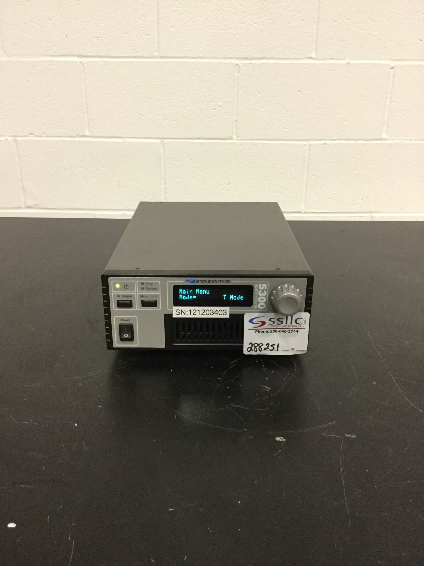 Arroyo Instruments 5300 Series Temperature Controller