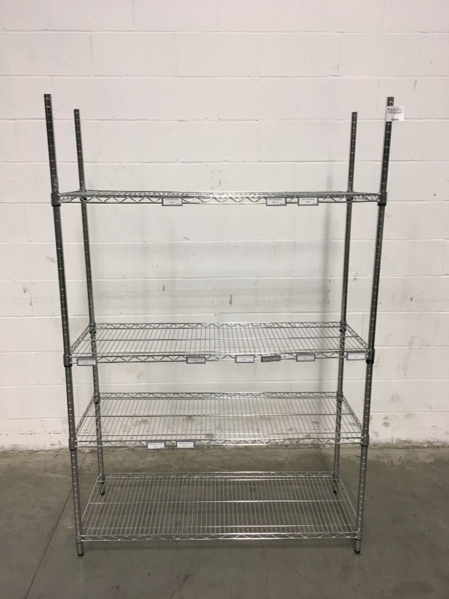 Shelf Tech Systems 4' Stationary Metro Rack