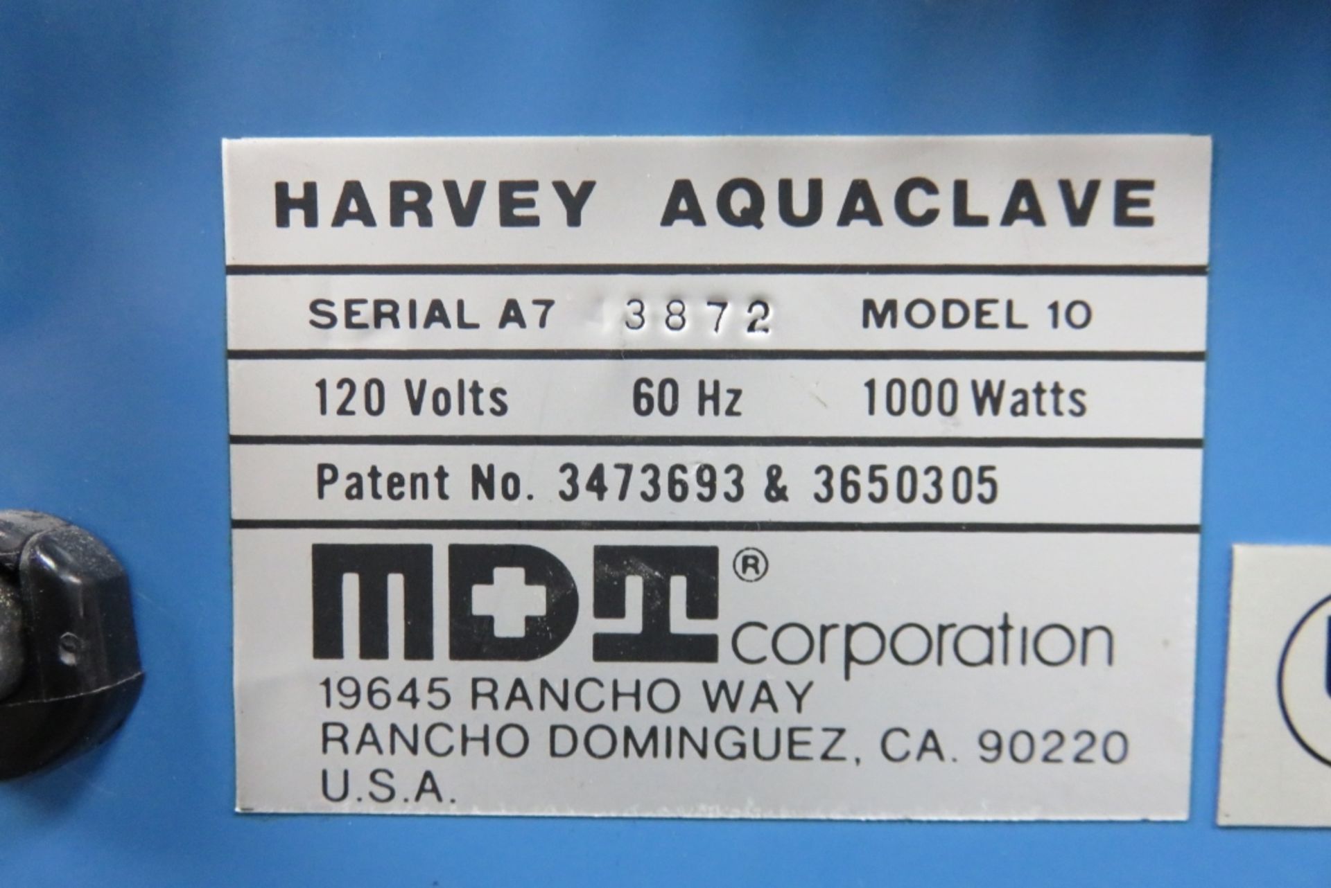 Harvey Aquaclave 10 Autoclave - Image 6 of 7