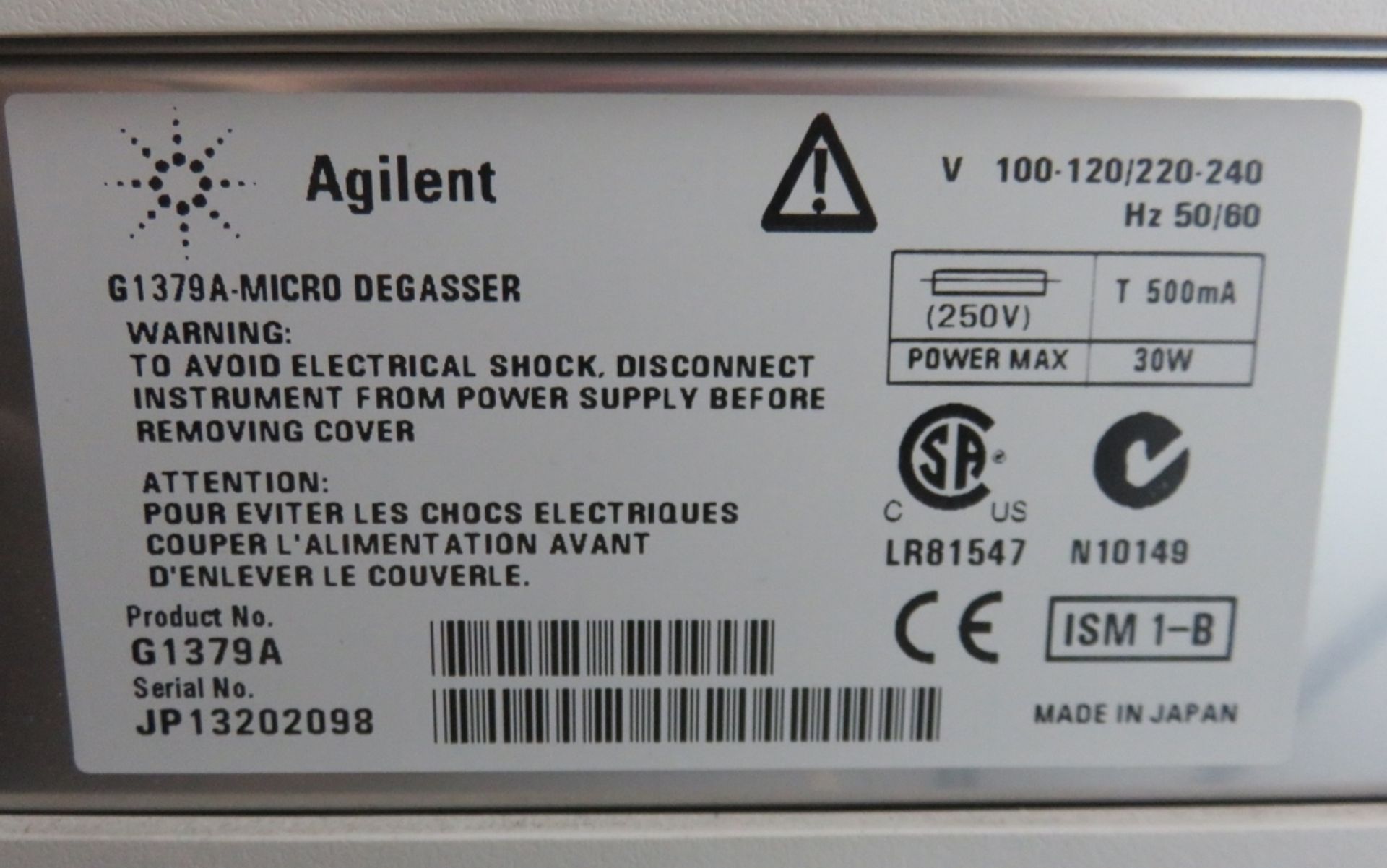 Agilent 1100 HPLC System with DAD Detector - Image 15 of 16