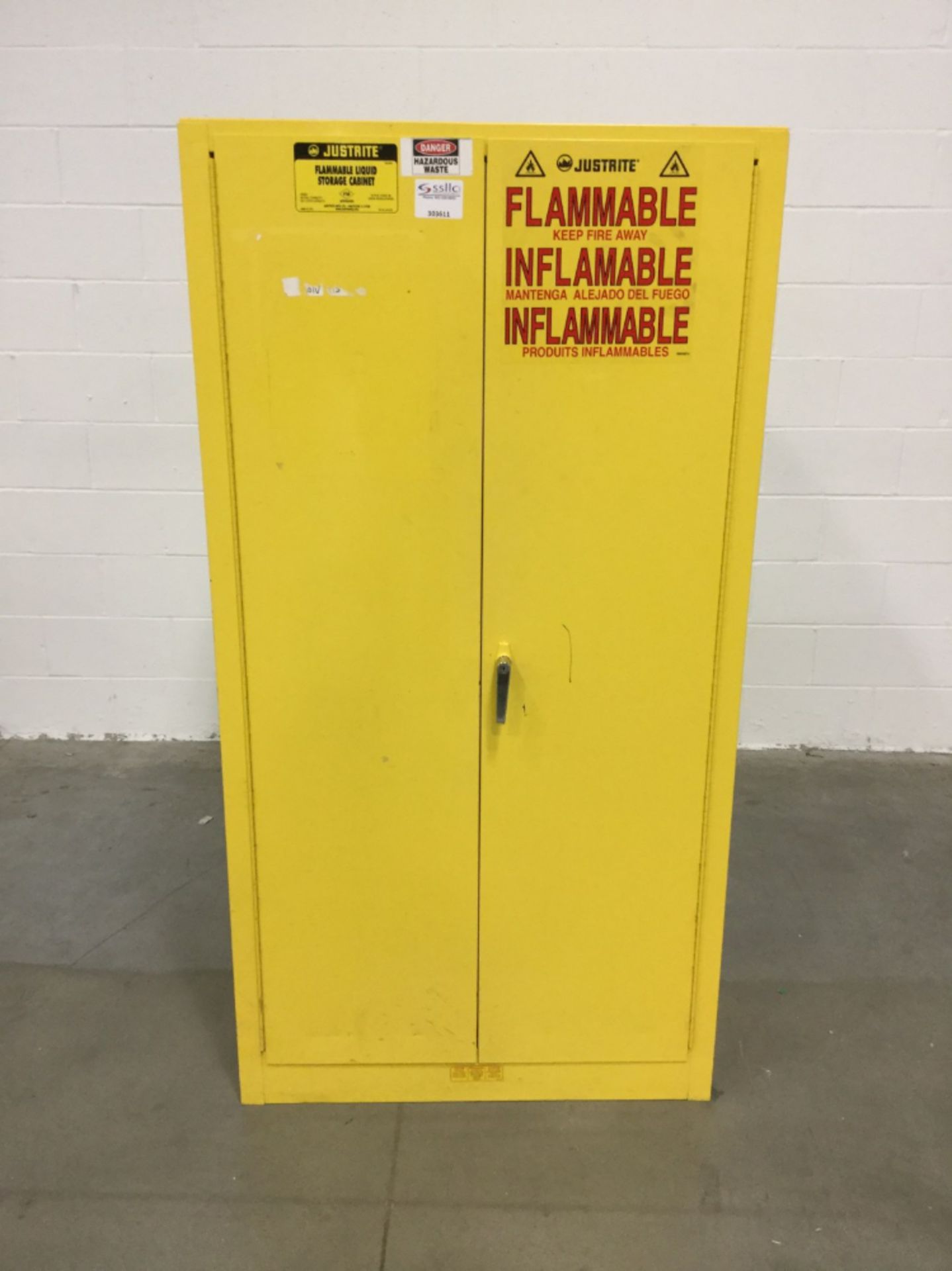 Justrite 60 Gallon Flammable Liquid Storage Cabinet