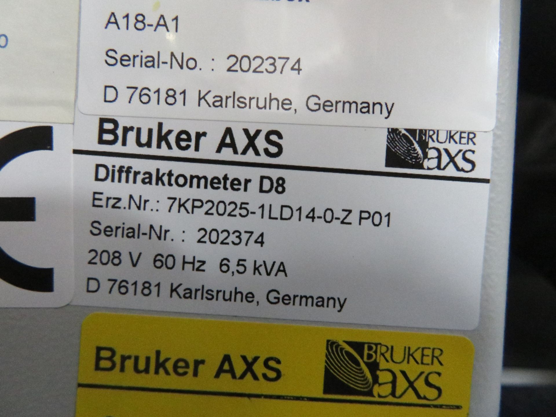 Bruker D8 Advanced XRD - Image 15 of 15