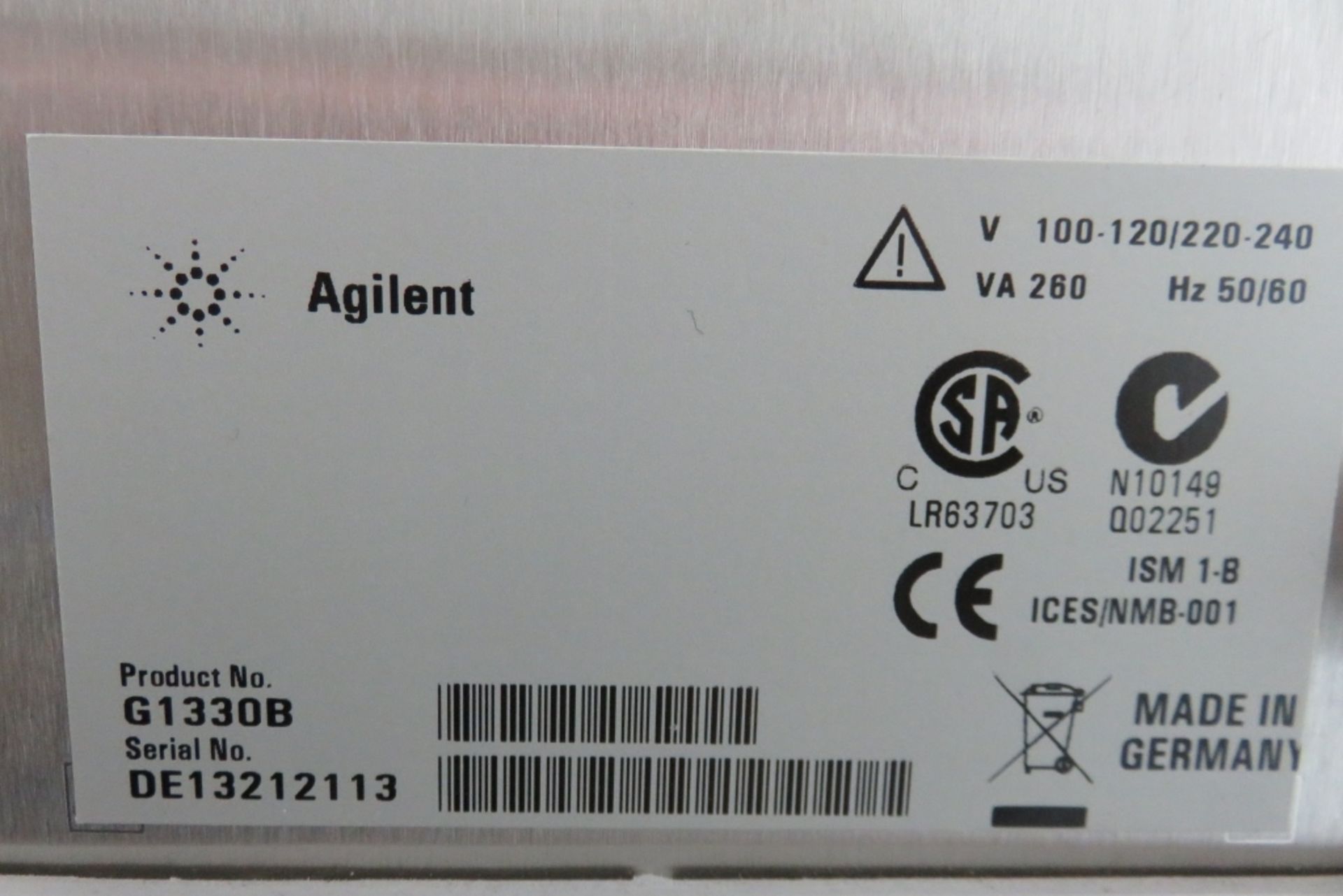 Agilent 1100 HPLC System with DAD Detector - Image 10 of 16