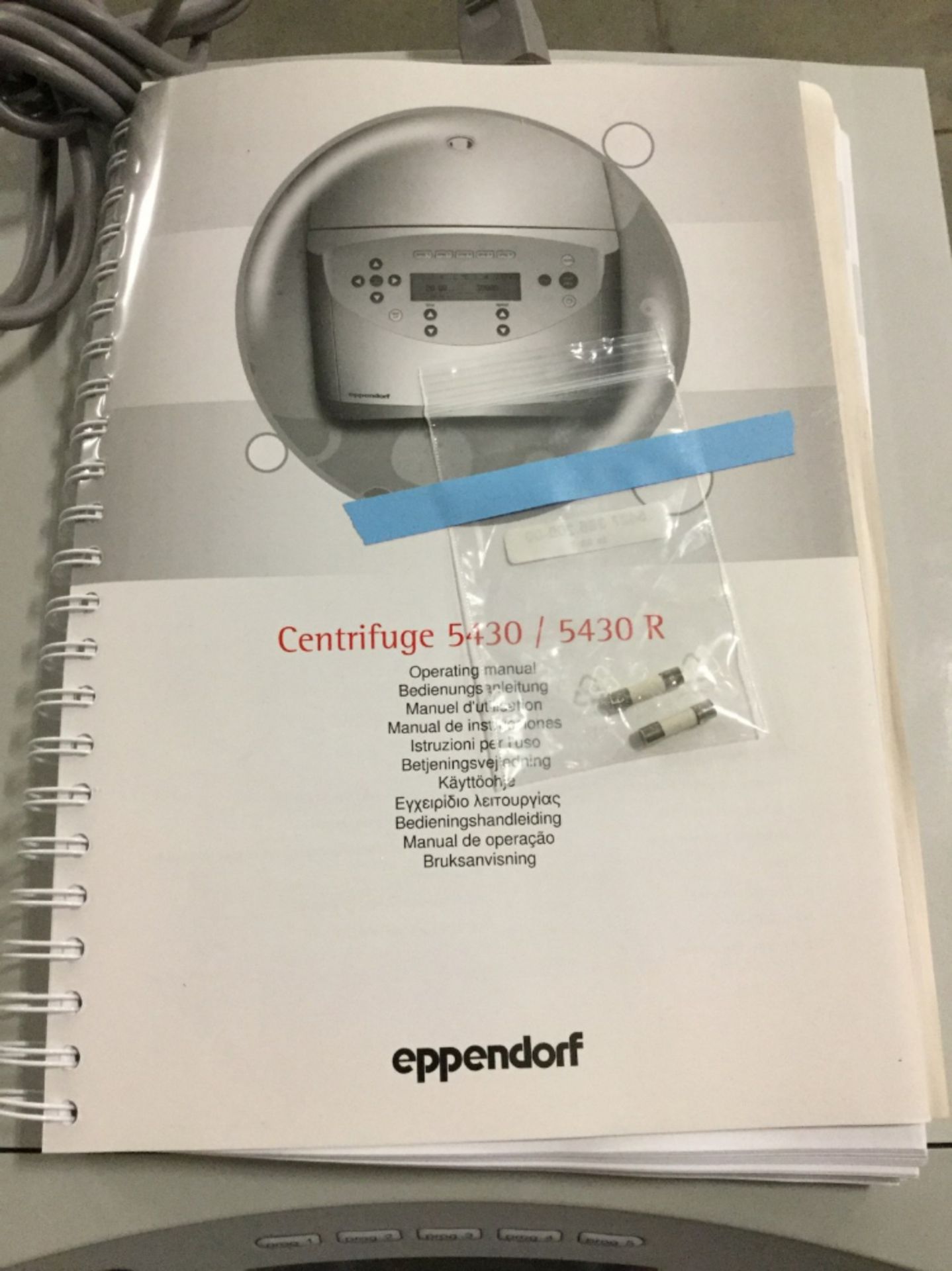 Eppendorf 5430 Centrifuge - Image 4 of 4