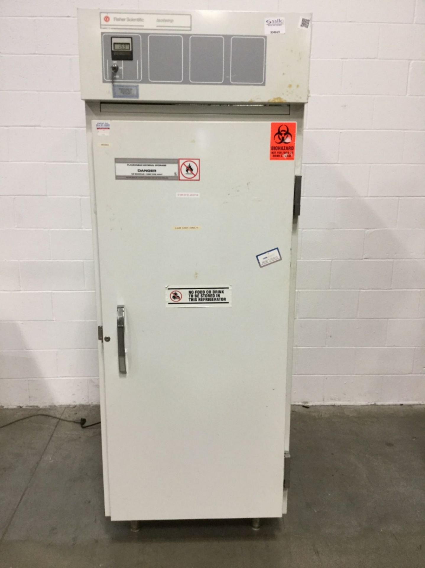 Fisher Scientific Isotemp 426R-2 Laboratory Refrigerator