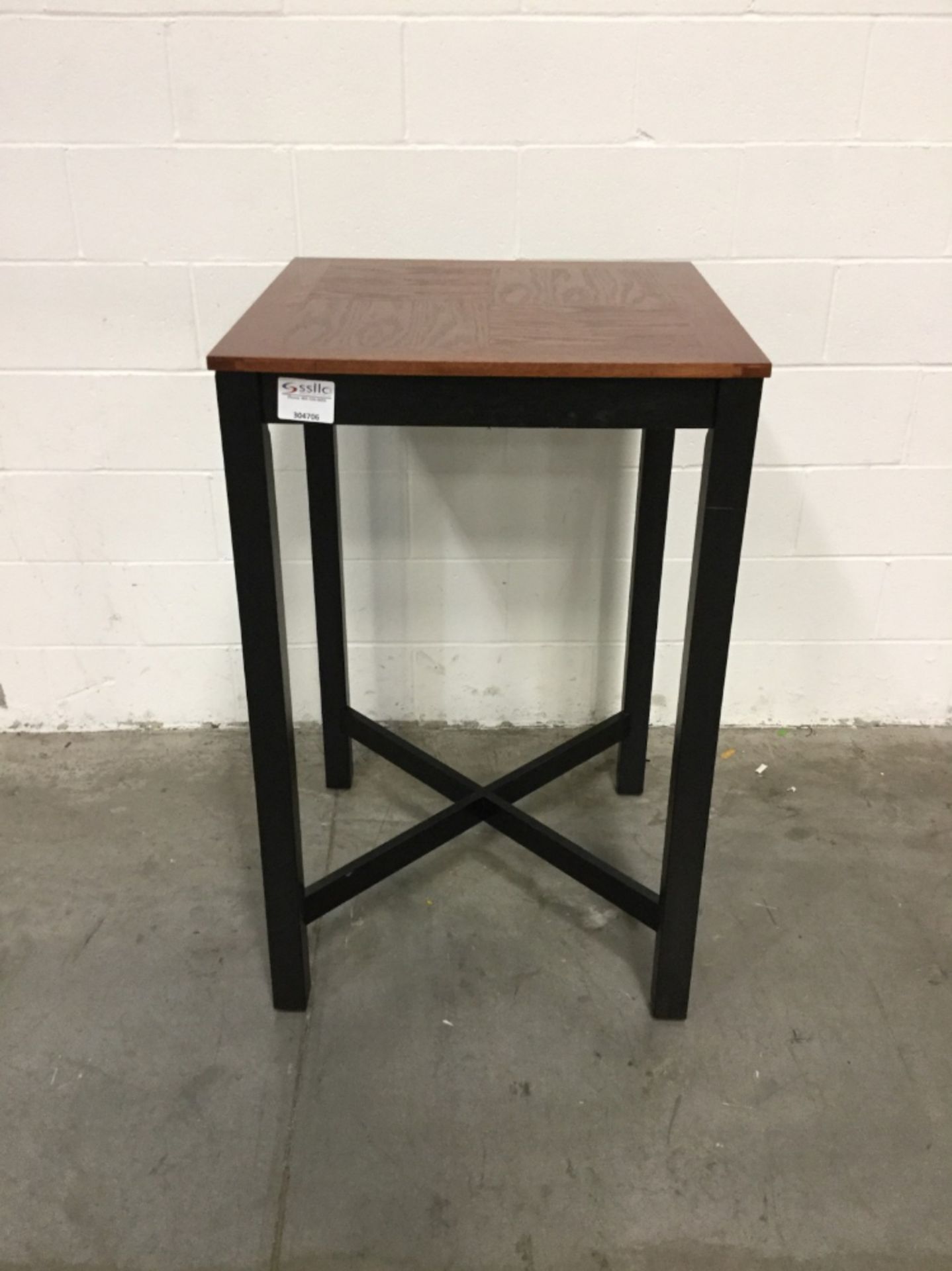 27" Square High Top Table