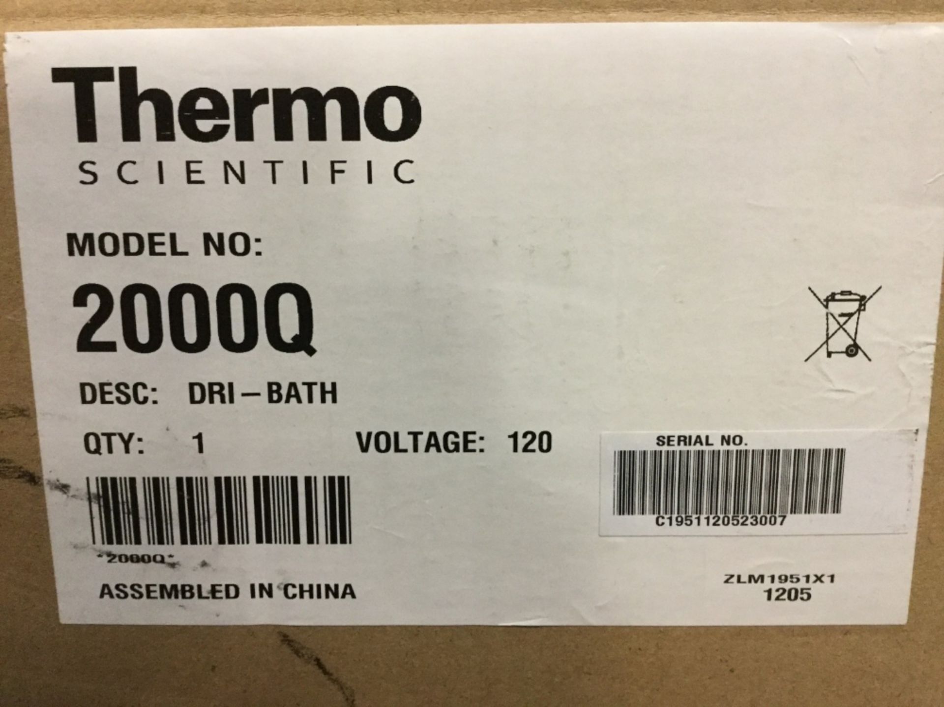 Thermo Scientific 2000Q Multi-Blok Dri-Bath, New In Box - Image 3 of 3