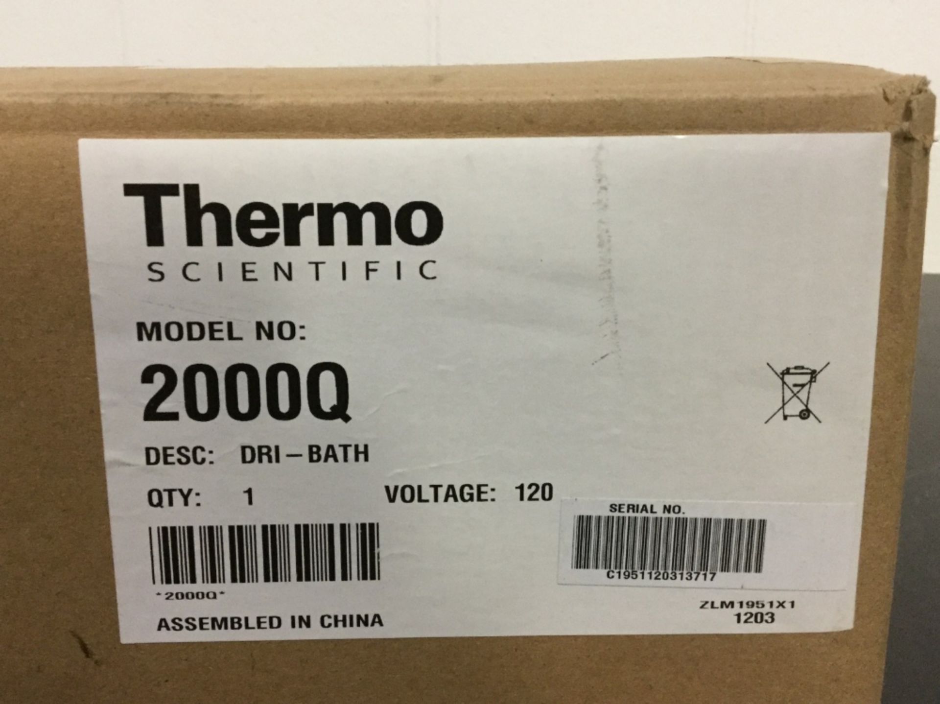 Thermo Scientific 2000Q Multi-Blok Dri-Bath, New In Box - Image 3 of 3