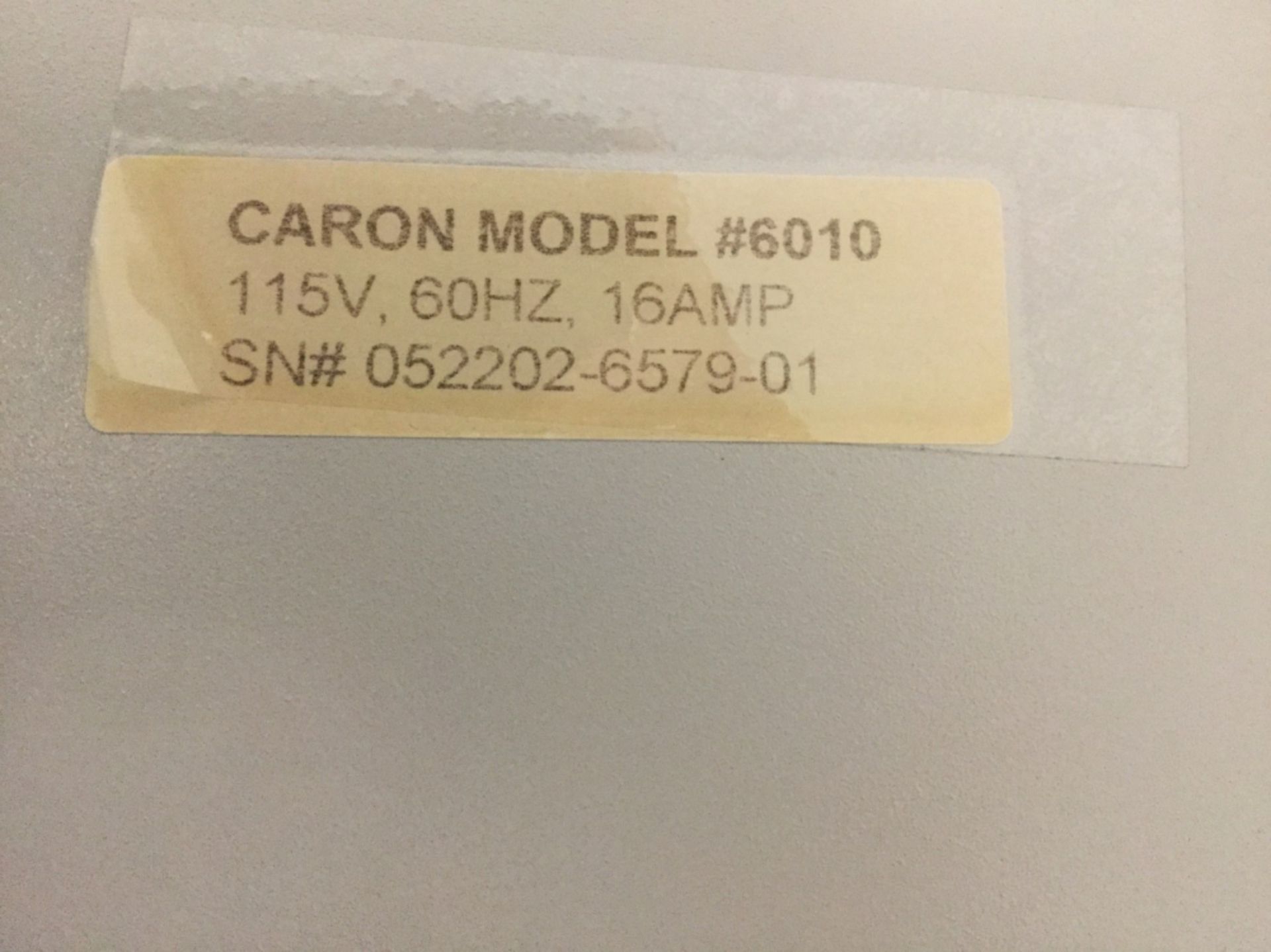 Caron 6010 Environmental Test Chamber - Image 3 of 3