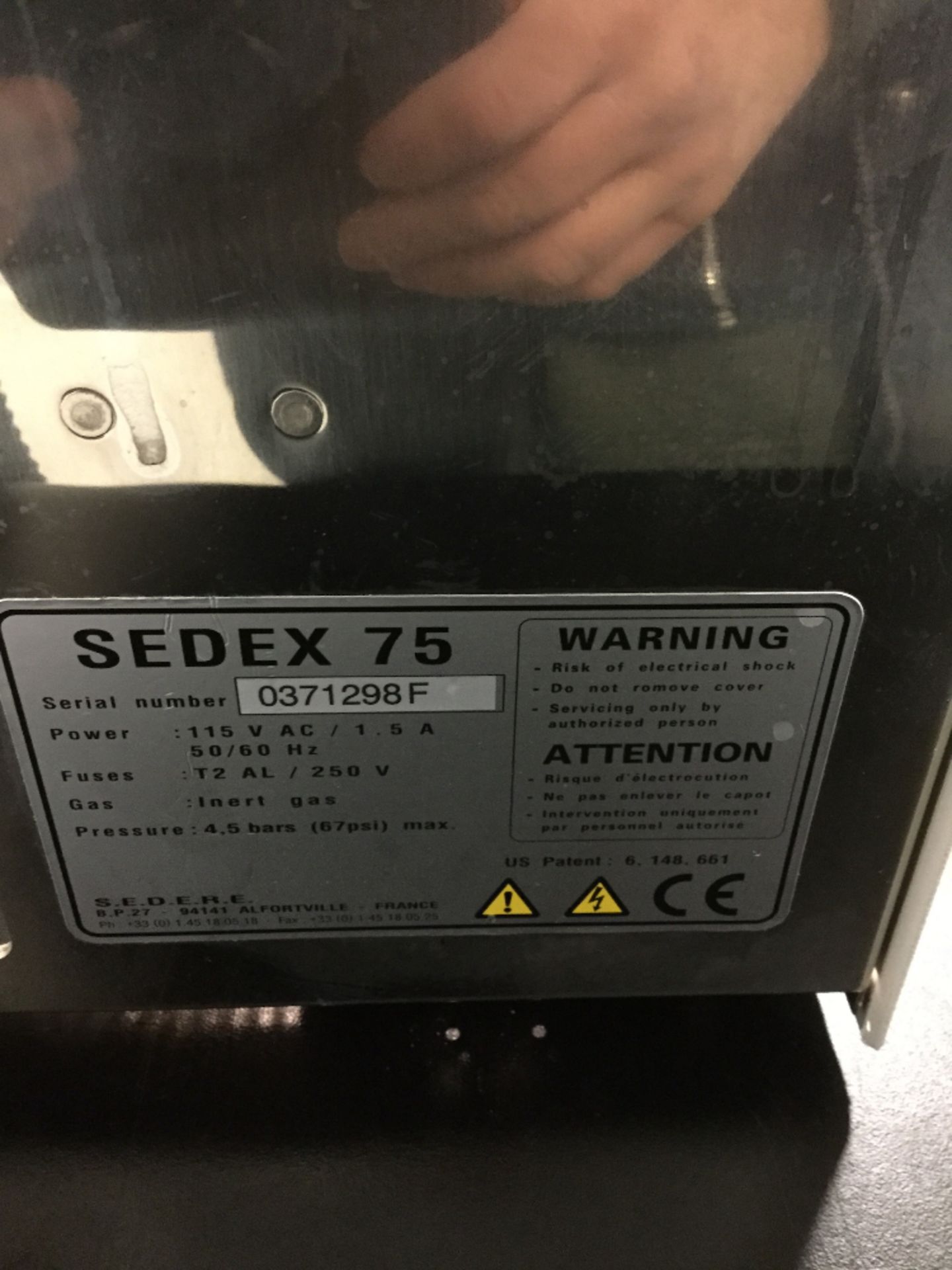 S.E.D.E.R.E. Sedex 75 ELS Detector - Image 2 of 3