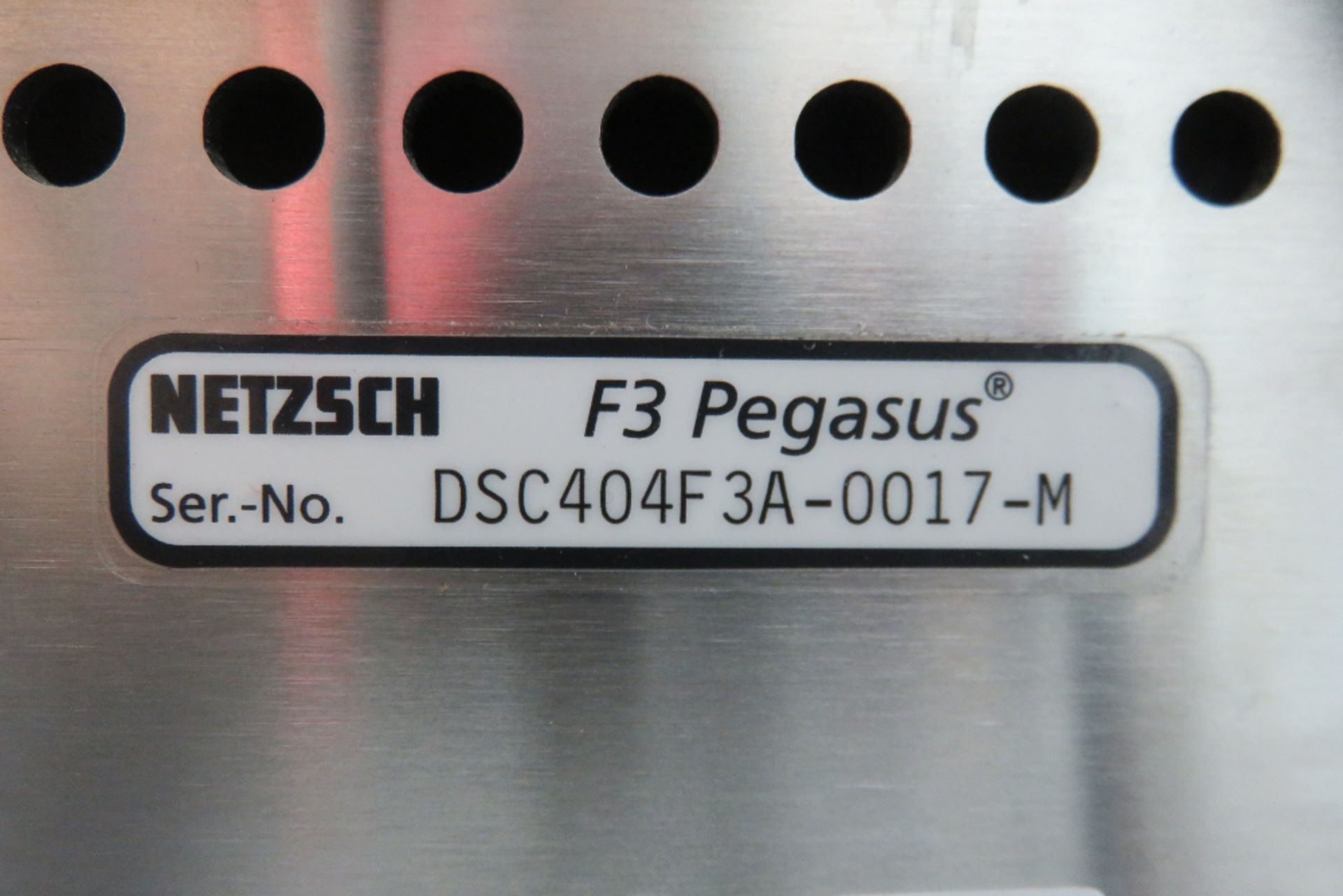 Netzsch DSC 404 F3 Pegasus Thermal Analyzer - Image 10 of 10