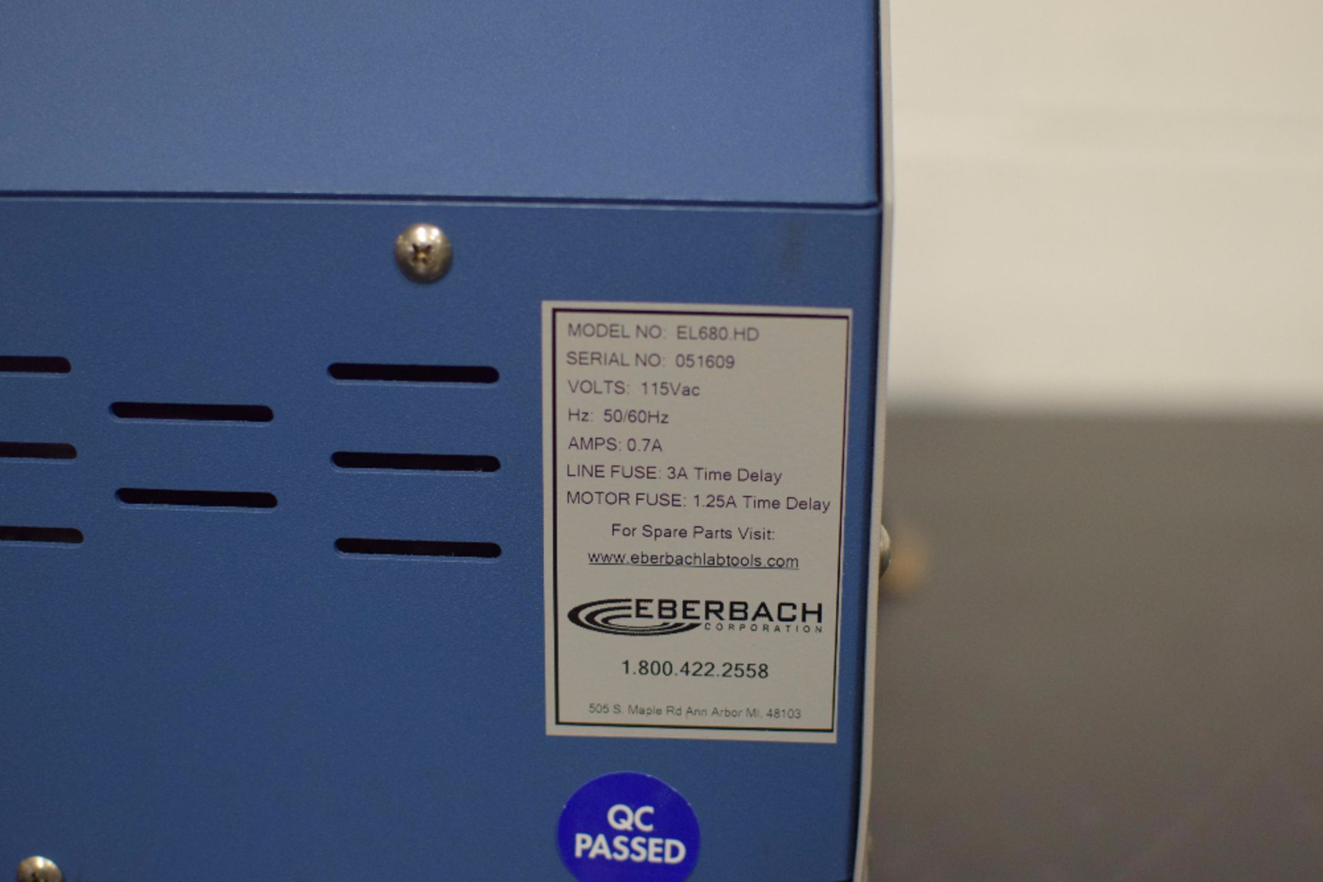 Eberbach EL680HD Shaker - Image 3 of 3