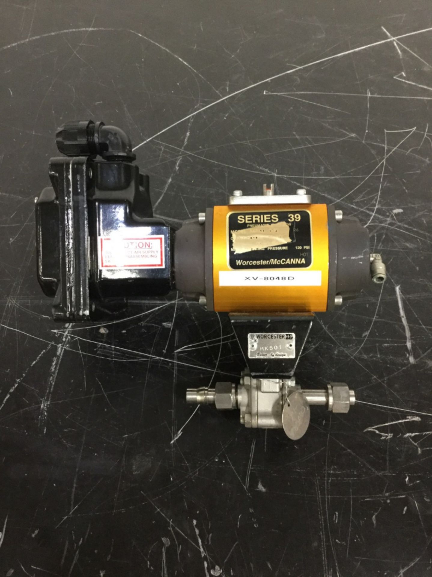 Worcester/McCanna Model 10E 39 SNZ R6 Pneumatic Actuator