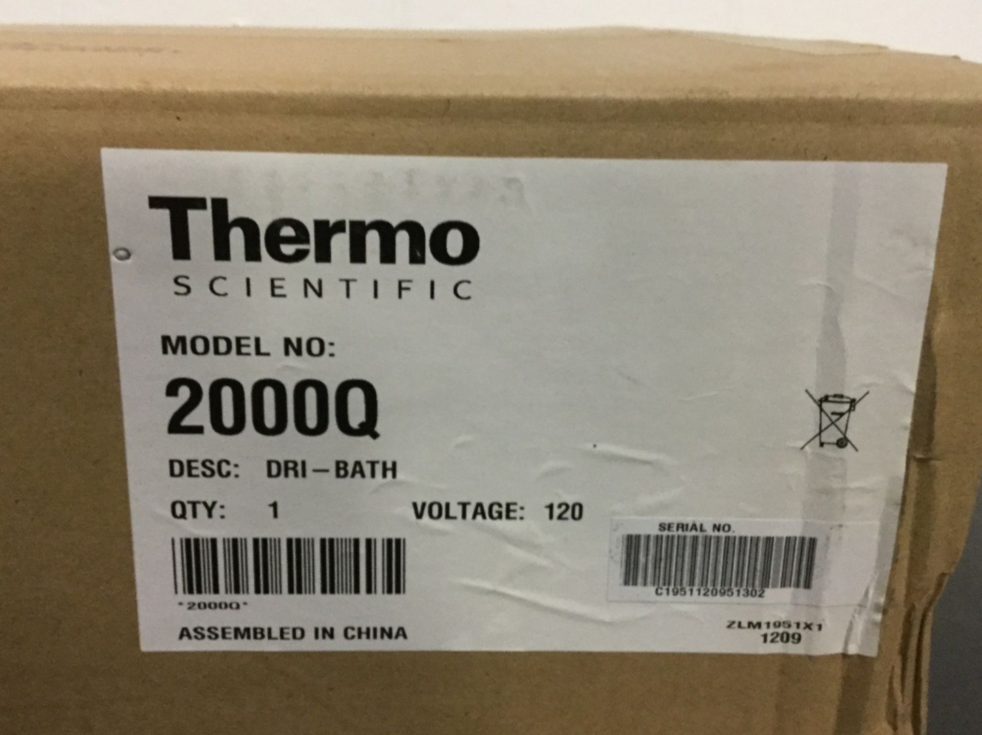 Thermo Scientific 2000Q Multi-Blok Dri-Bath - Image 3 of 3