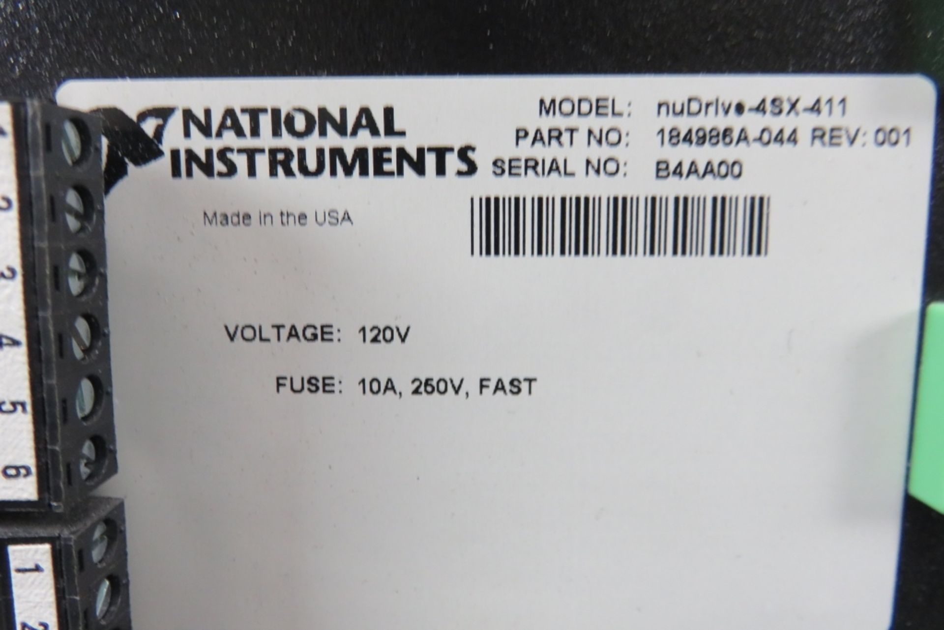 National Instruments nuDrive Power Amplifier - Image 6 of 7