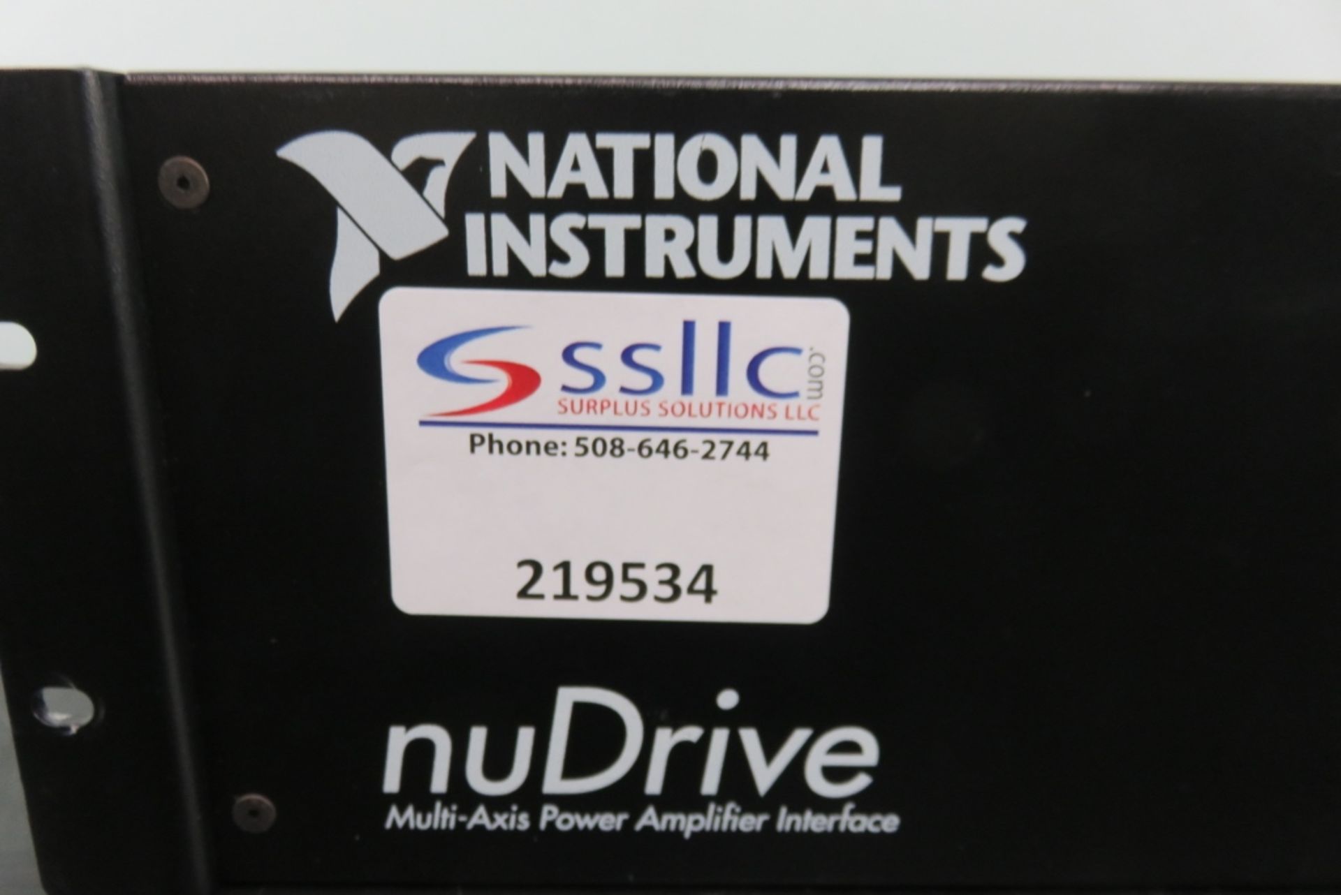 National Instruments nuDrive Power Amplifier - Image 7 of 7