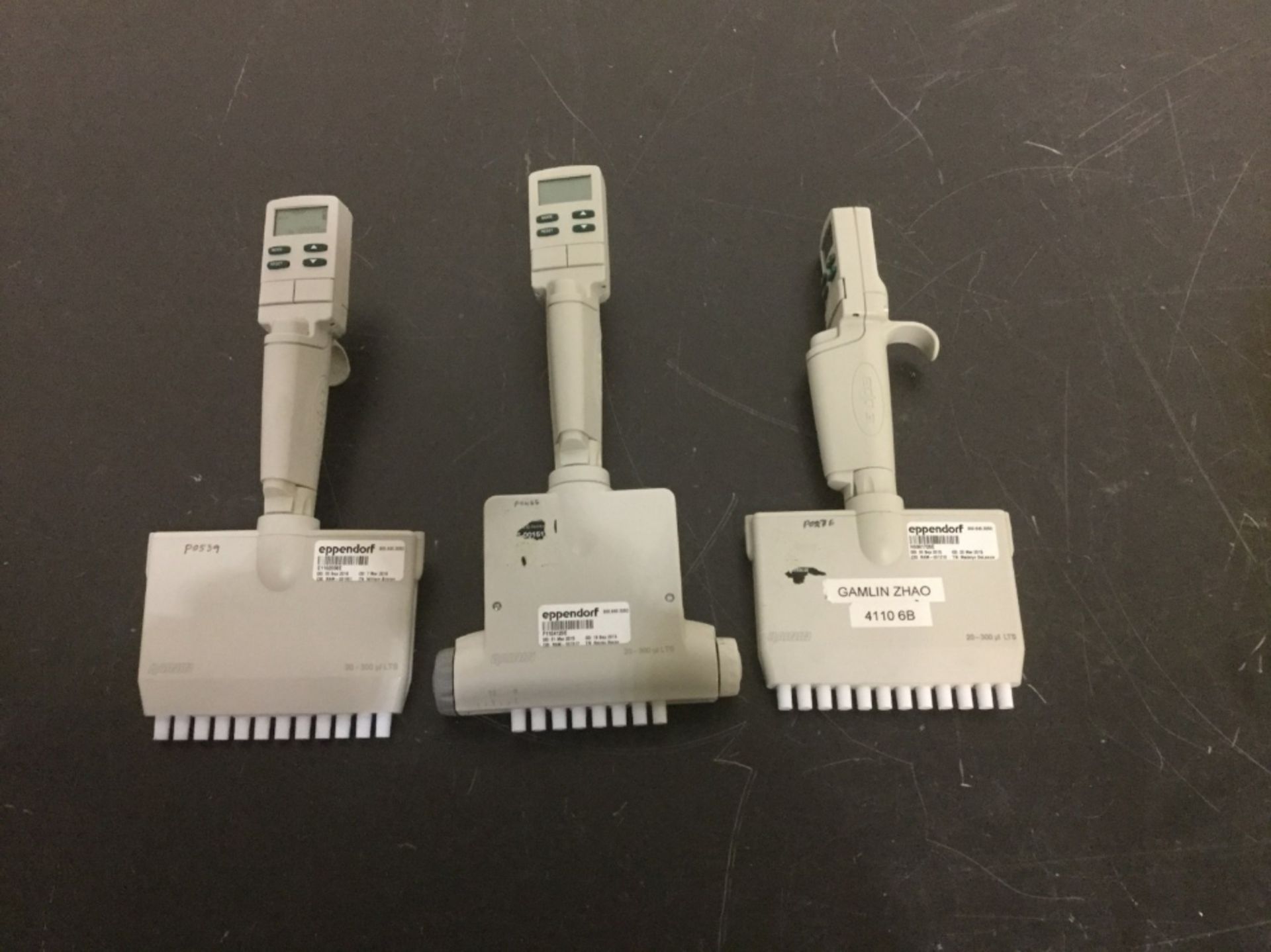 Lot of (3) Rainin Multi-Channel Pipettes