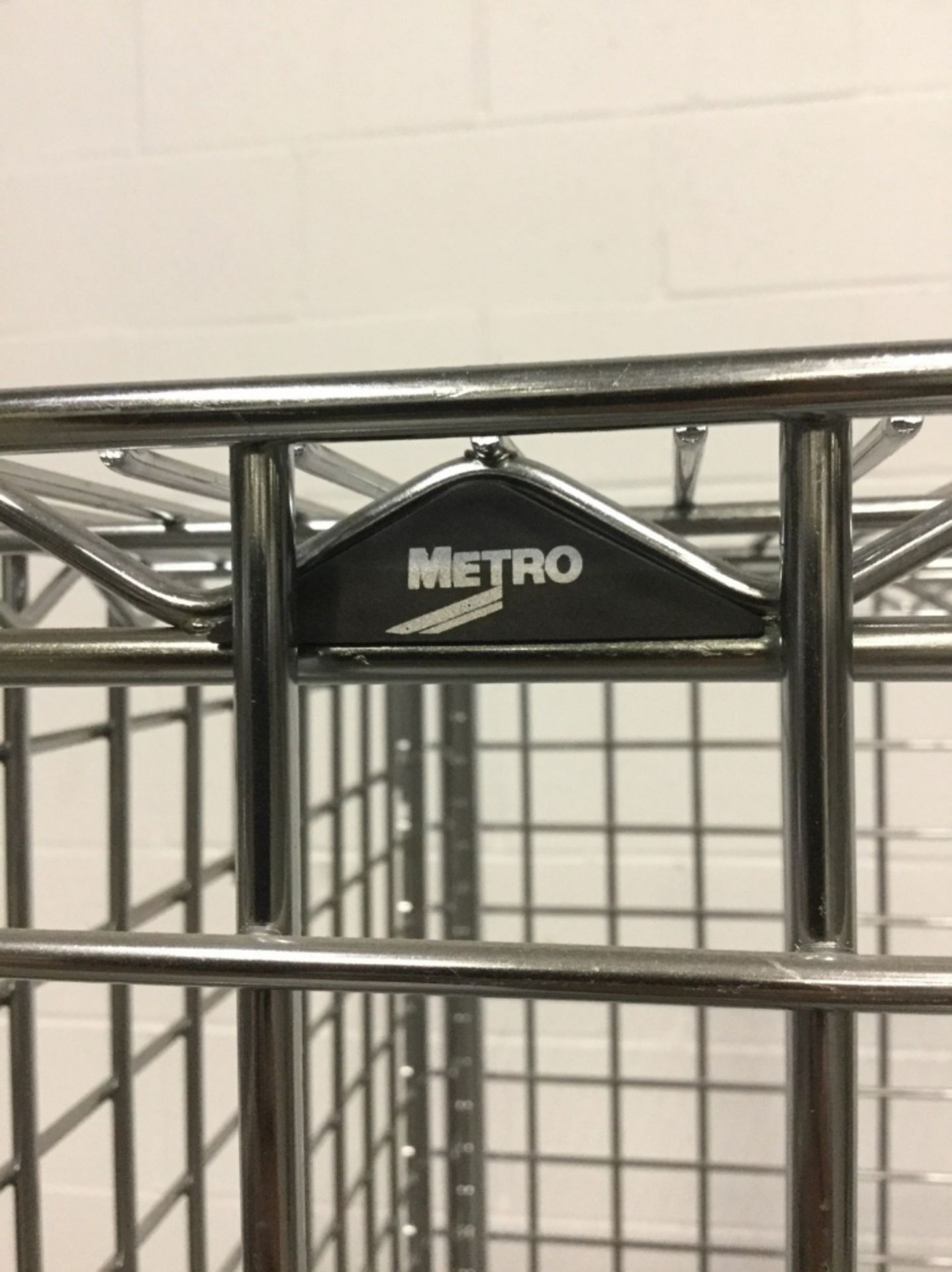 5' Stainless Steel Metro Rack with Caging - Image 2 of 2