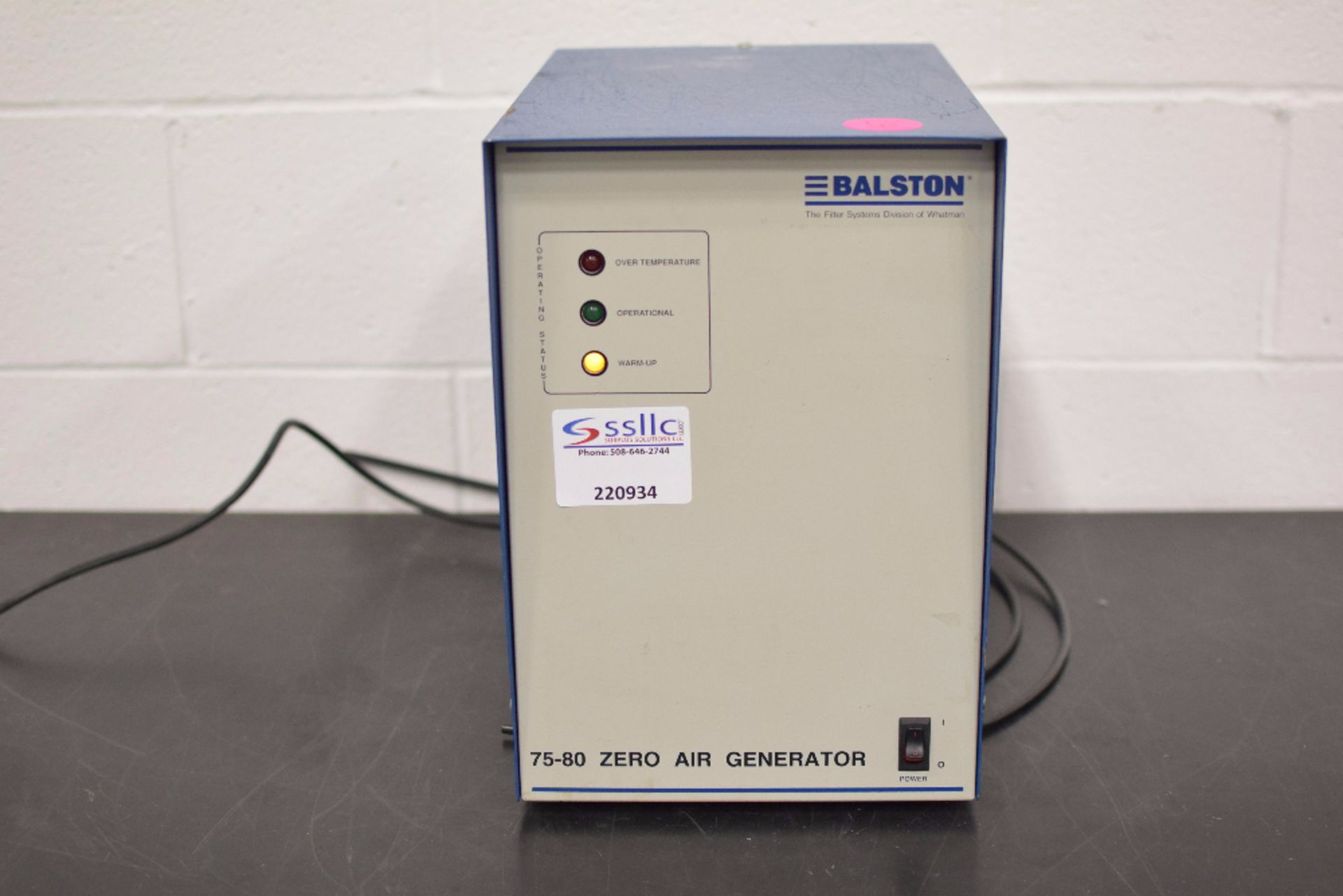 Balston 75-80 Zero Air Generator