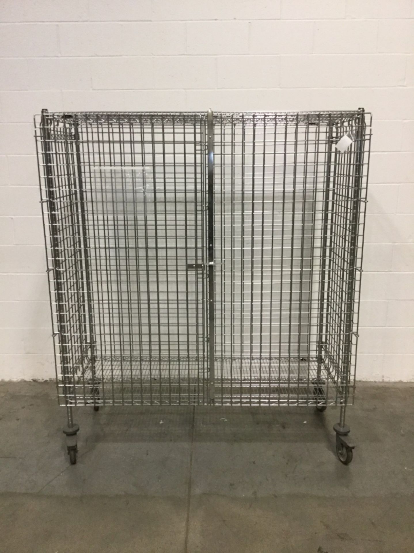 5' Stainless Steel Metro Rack with Caging