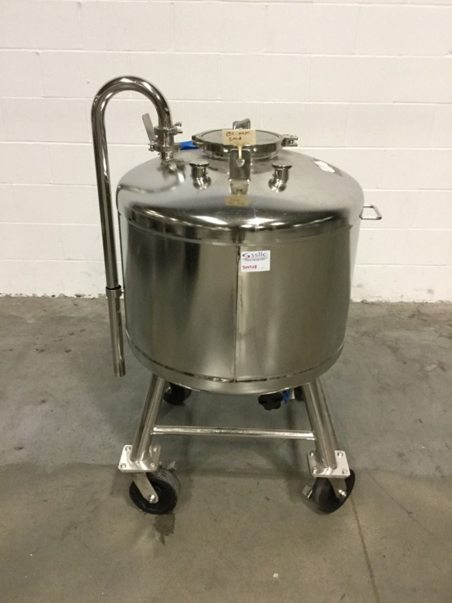 Alloy Products 200 Liter Stainless Steel Vessel