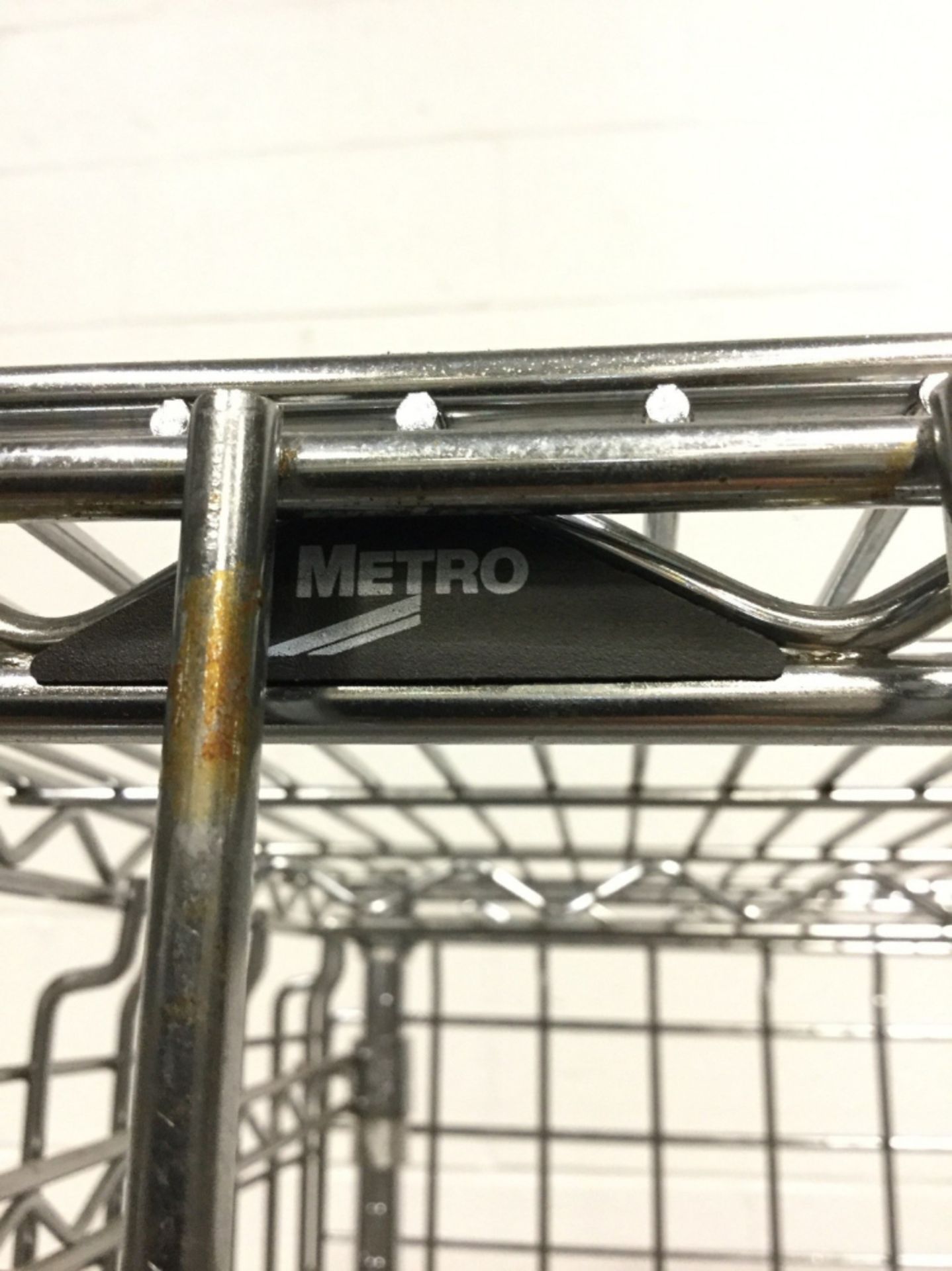 5' Stainless Steel Metro Rack with Caging - Image 2 of 2