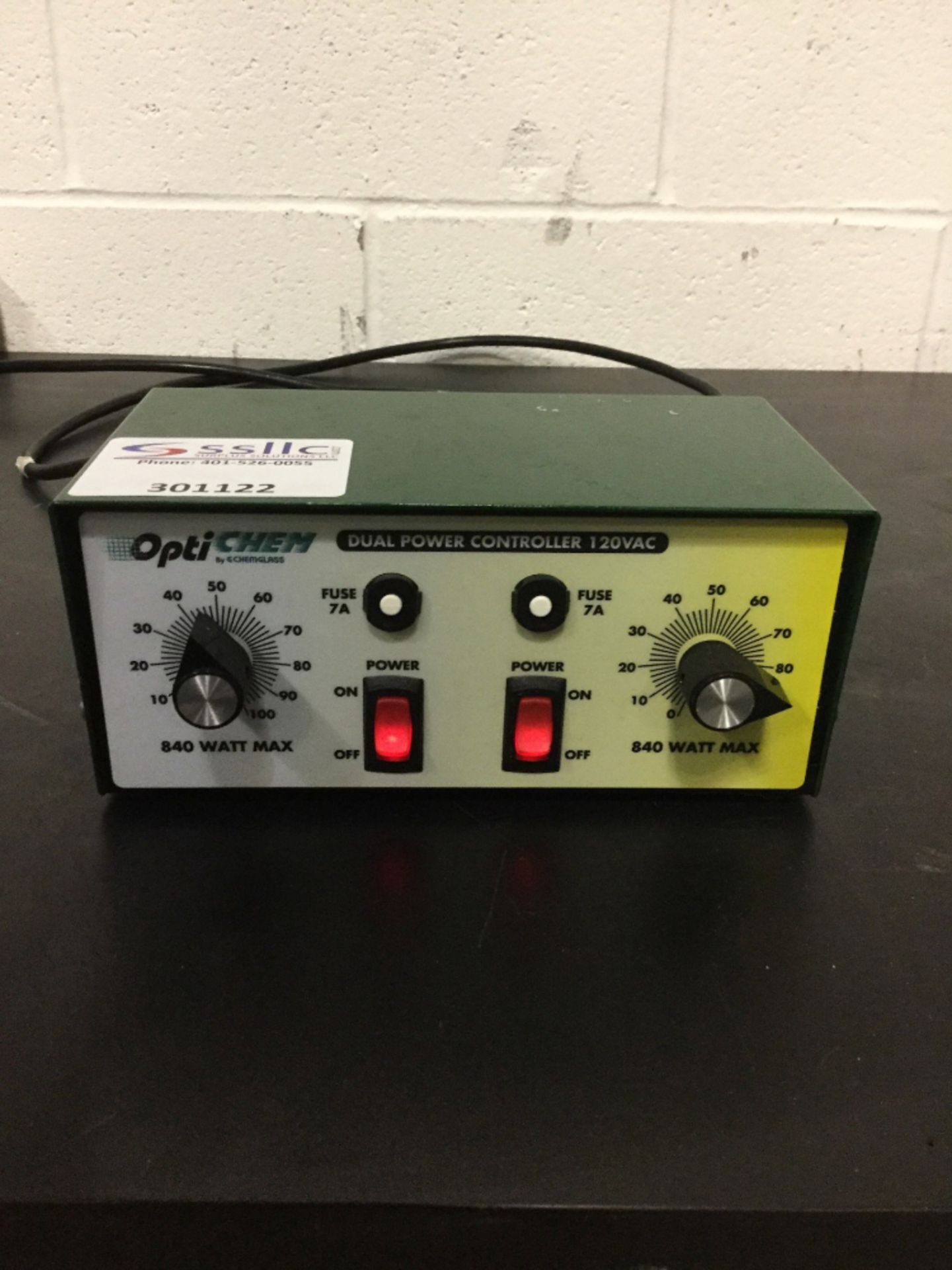 OptiChem Dual Power Controller