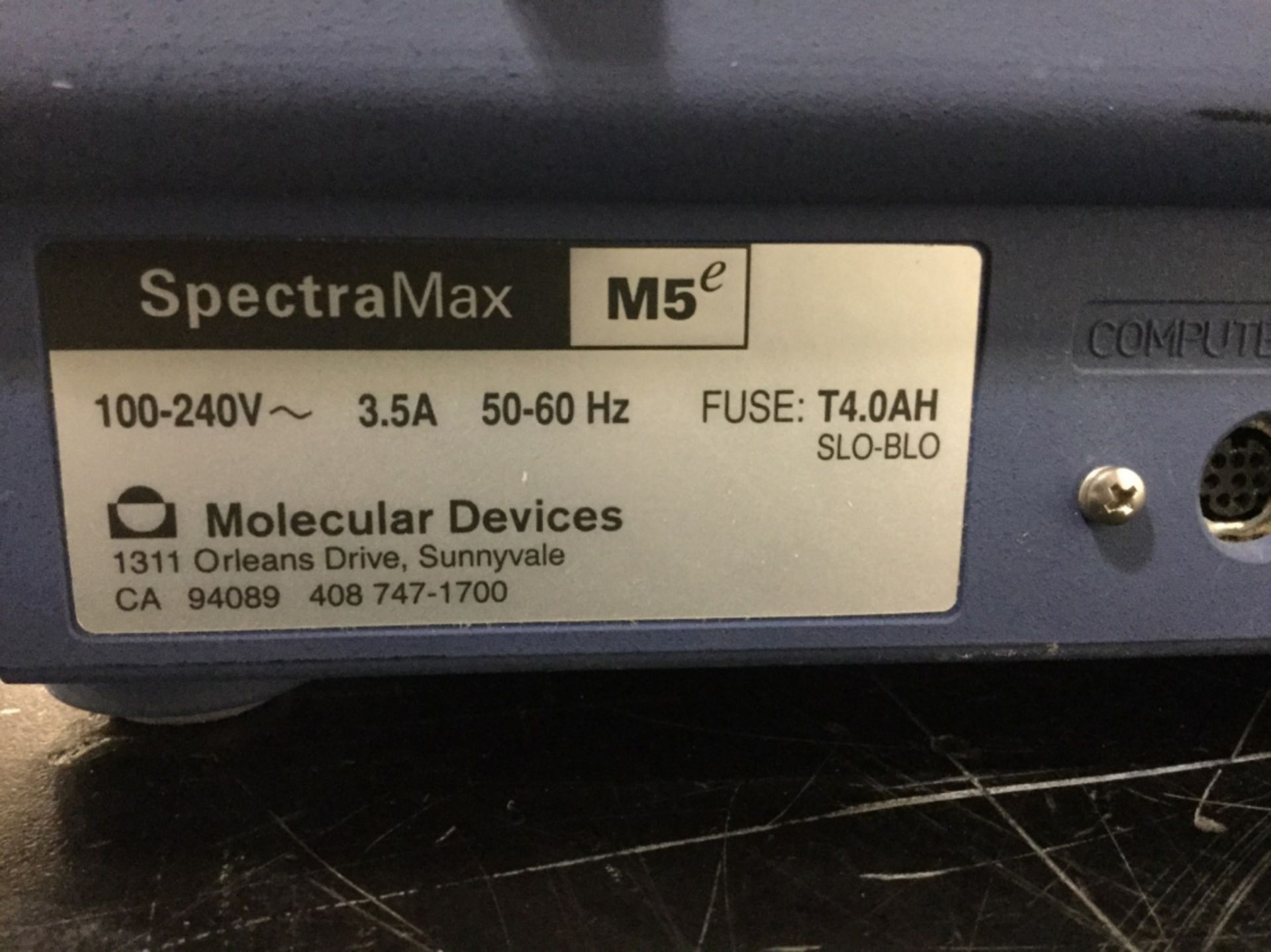 Molecular Devices Spectramax M5e Microplate Reader - Image 5 of 5