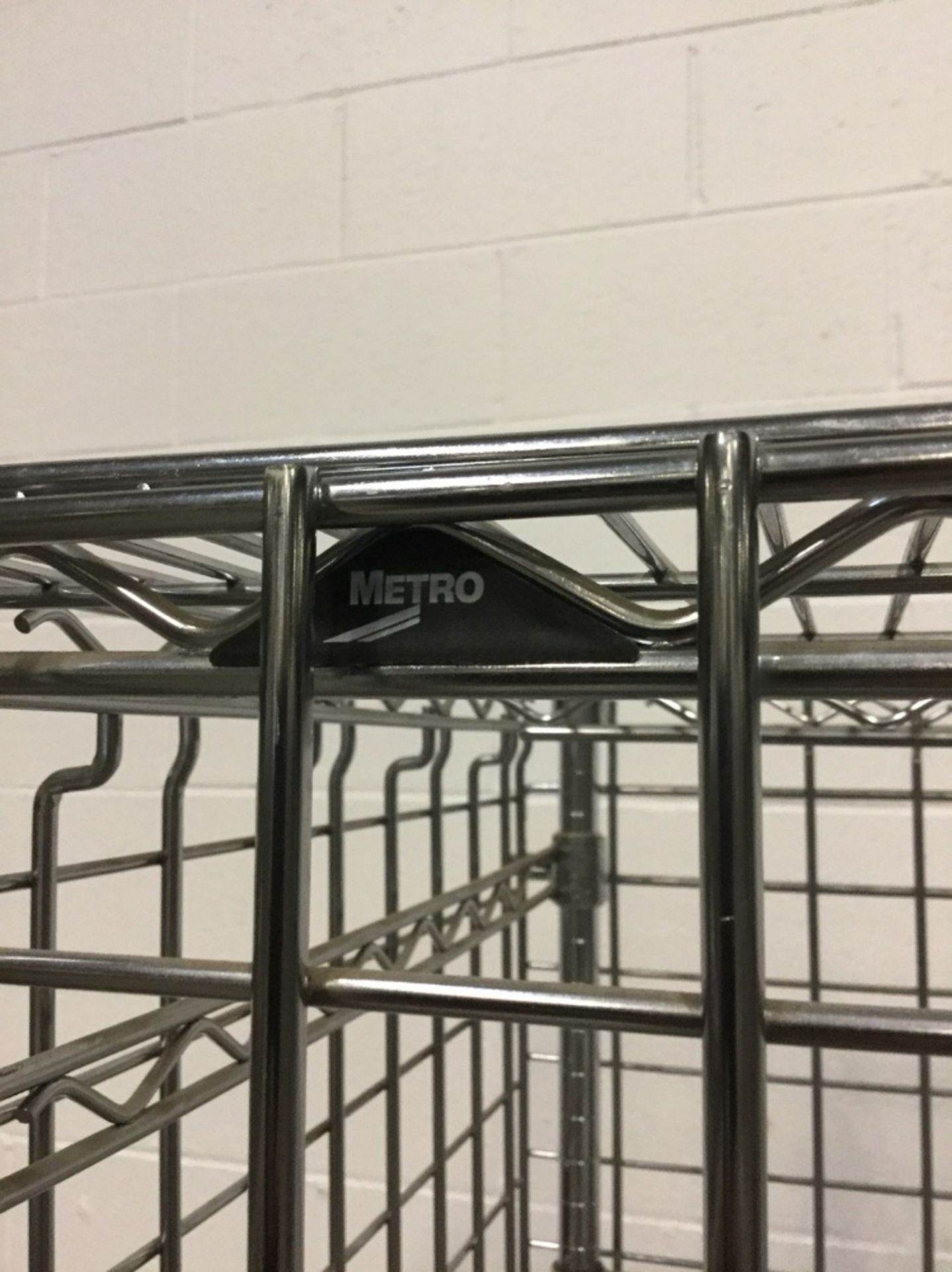 5' Stainless Steel Metro Rack with Caging - Image 2 of 2