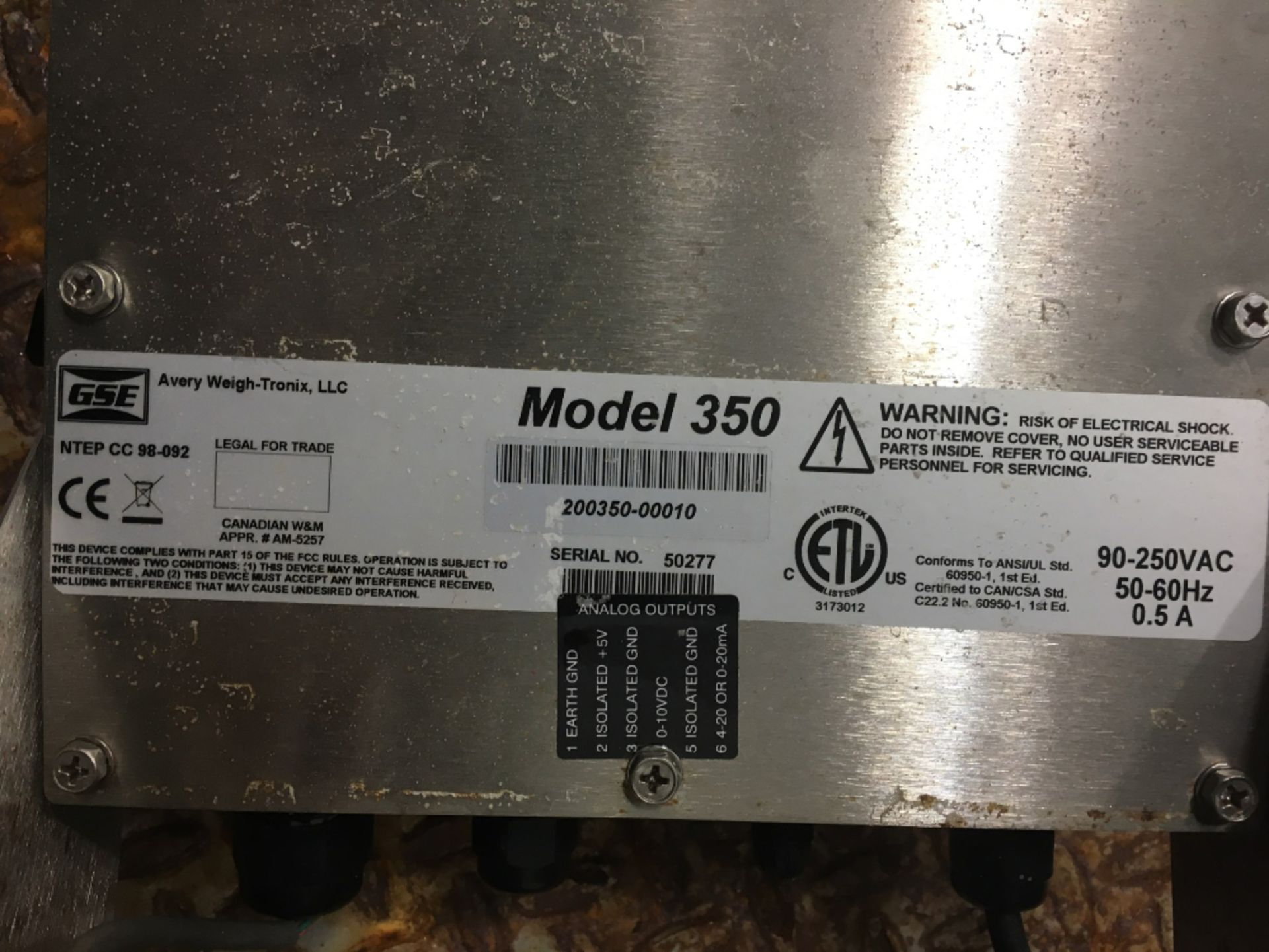 Salter Brecknell DCSB Series Floor Scale - Image 3 of 3