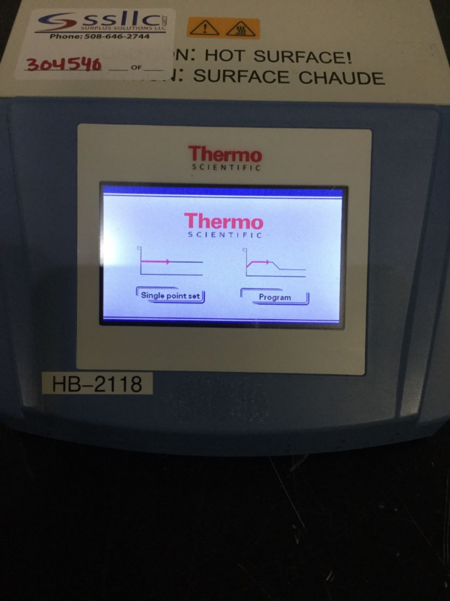 Thermo Scientific Touch Screen Dry Bath/Block Heater - Image 2 of 3