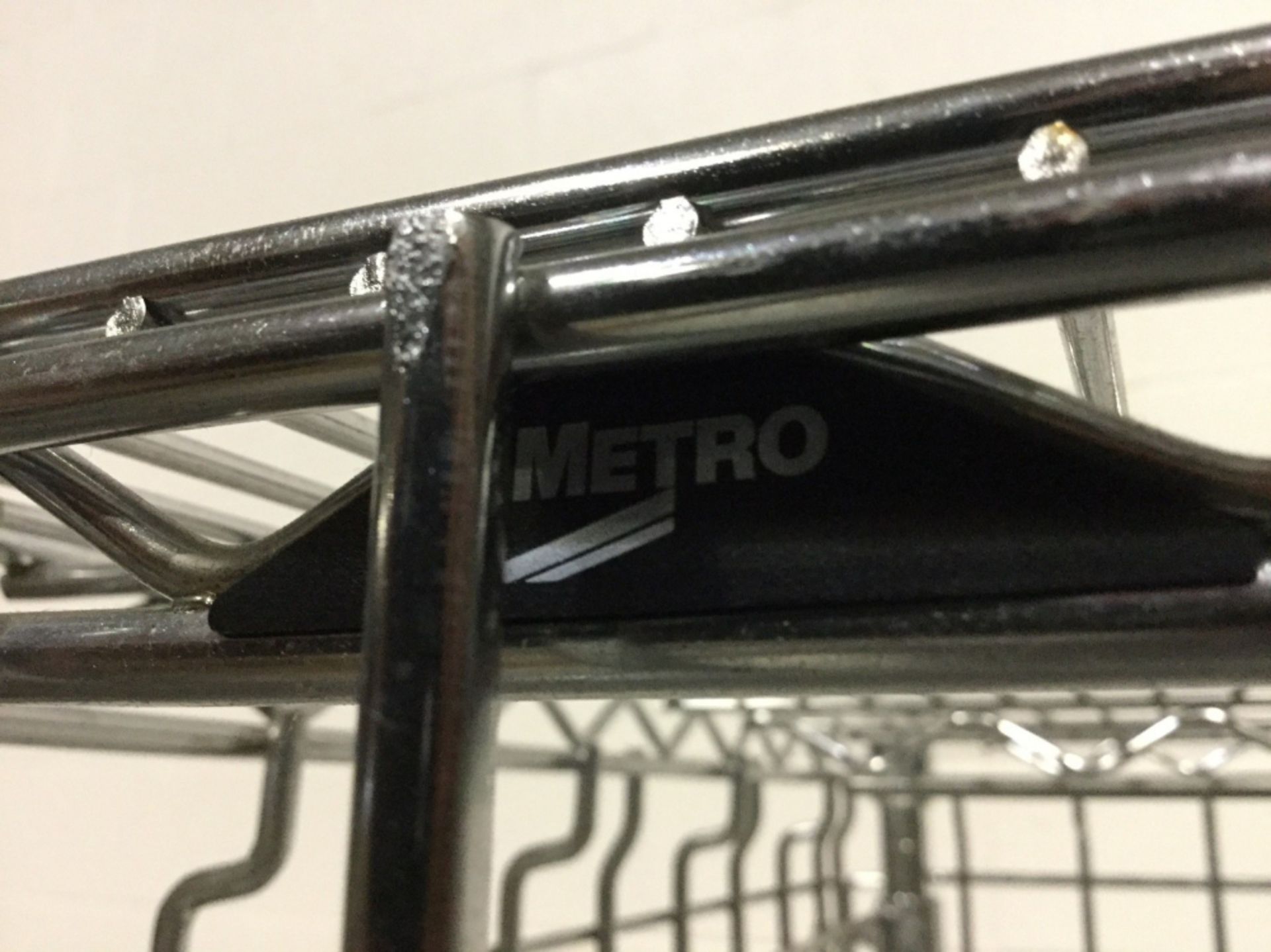 5' Stainless Steel Metro Rack with Caging - Image 2 of 2