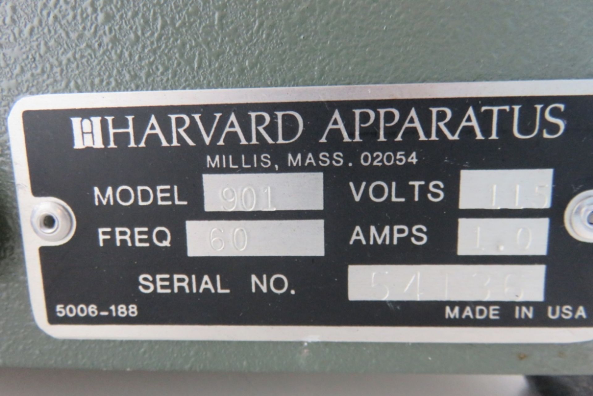 Harvard Apparatus 601 Syringe Pump - Image 4 of 4