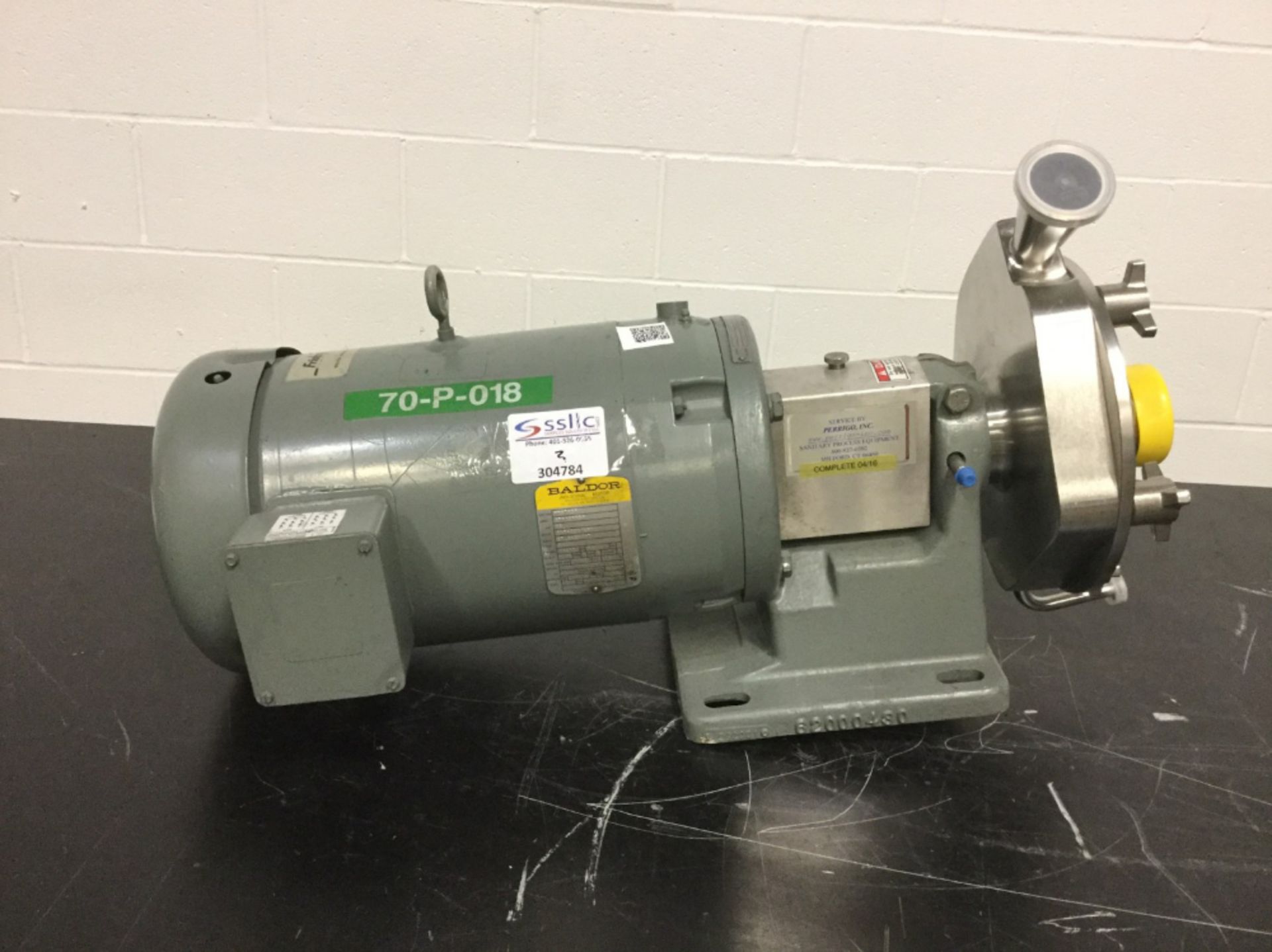 Fristam FP Series Sanitary Centrifugal Pump w/ Motor