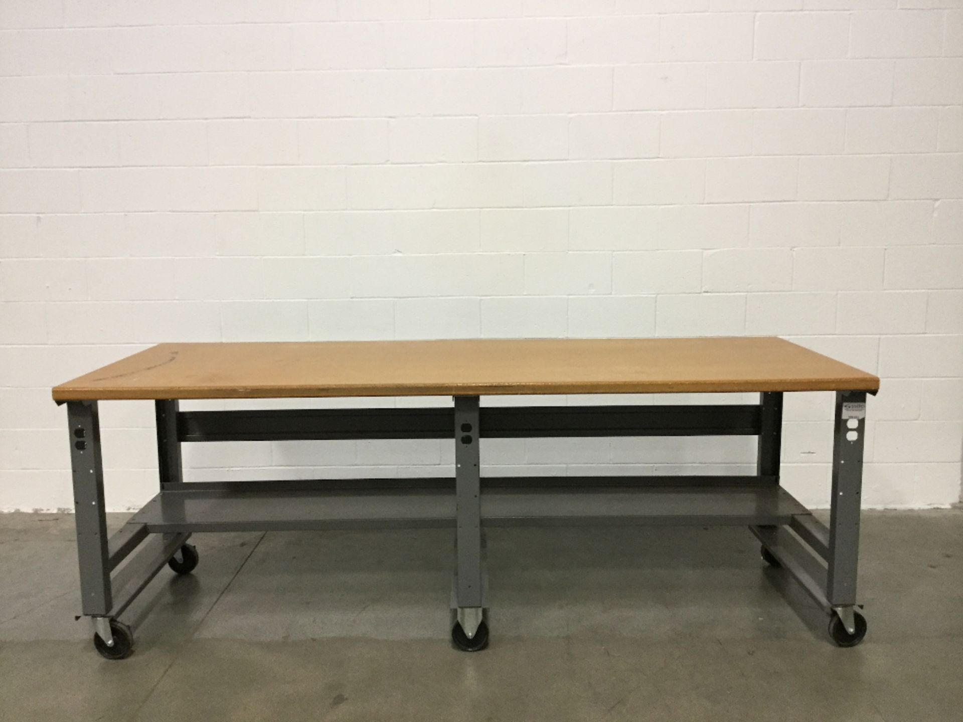 8' Table on Wheels