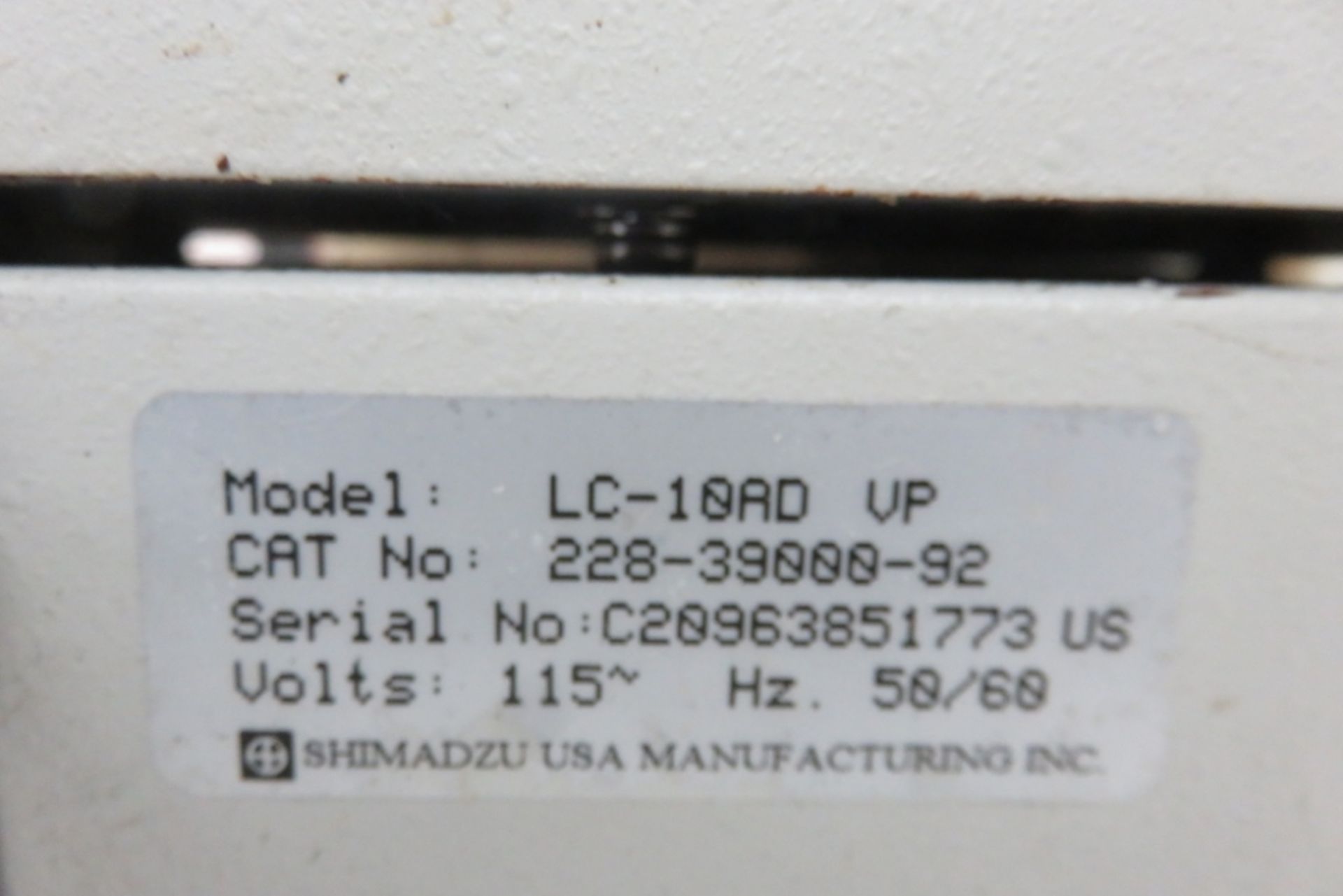 Shimadzu 10AD HPLC - Image 8 of 12