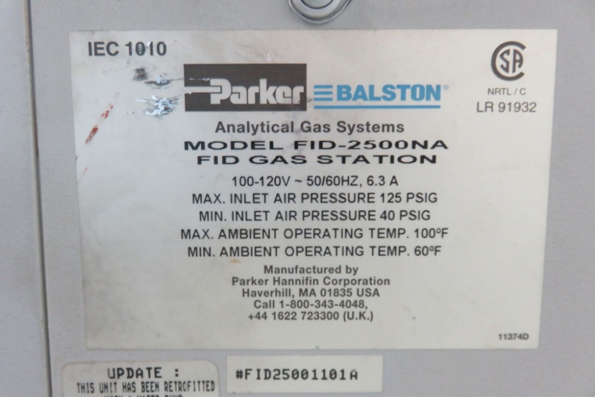 Parker Balston FID Gas Station - Image 7 of 7
