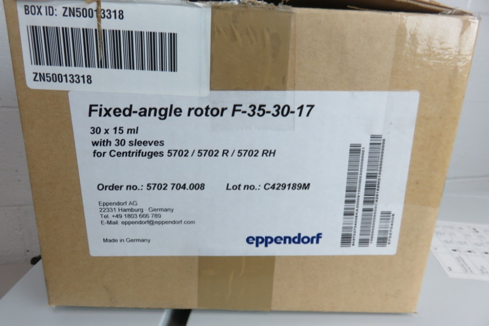 Eppendorf 5702R Refrigerated Centrifuge - Image 7 of 9