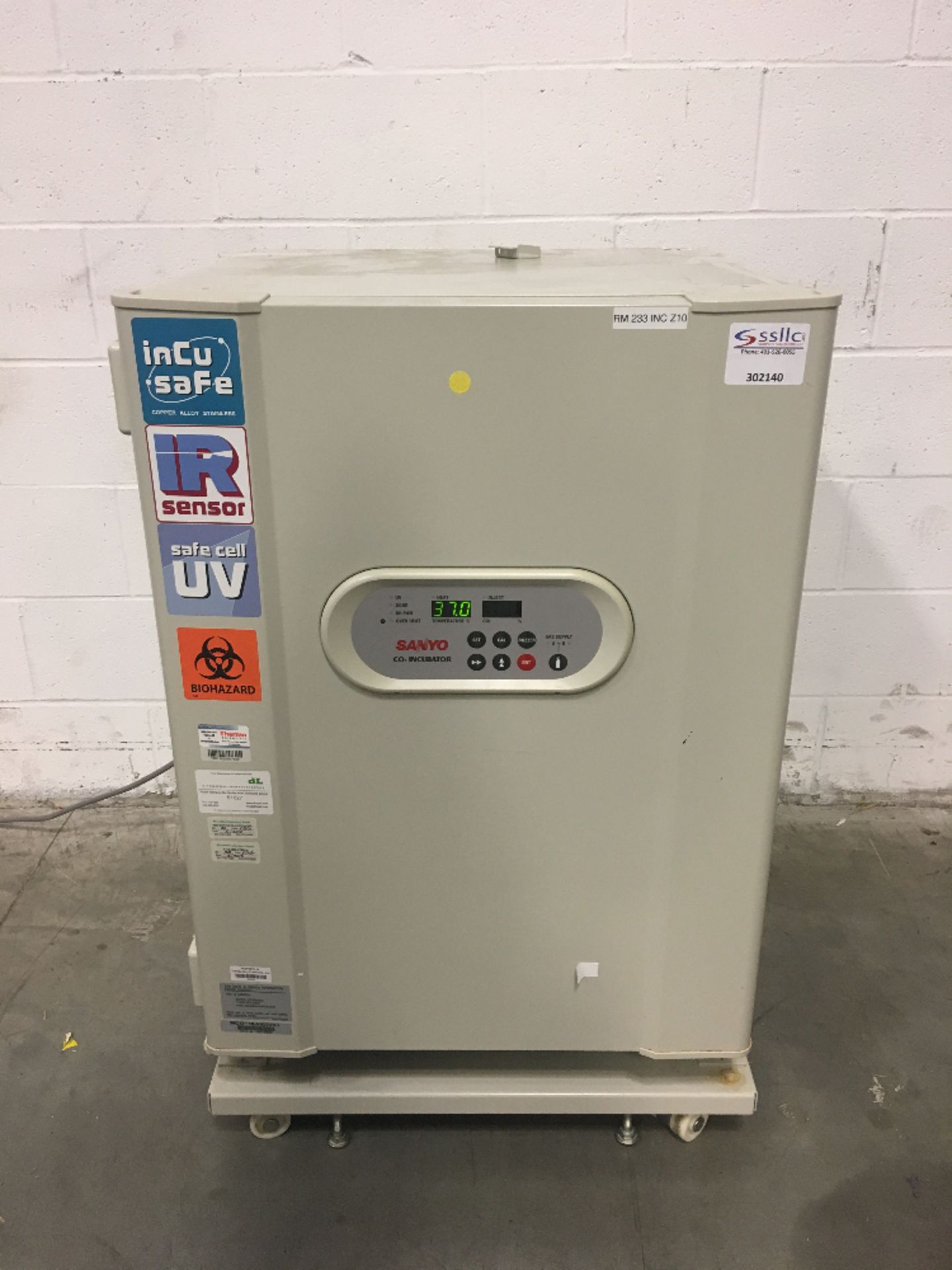 Sanyo MCO-18AIC (UV) CO2 Incubator