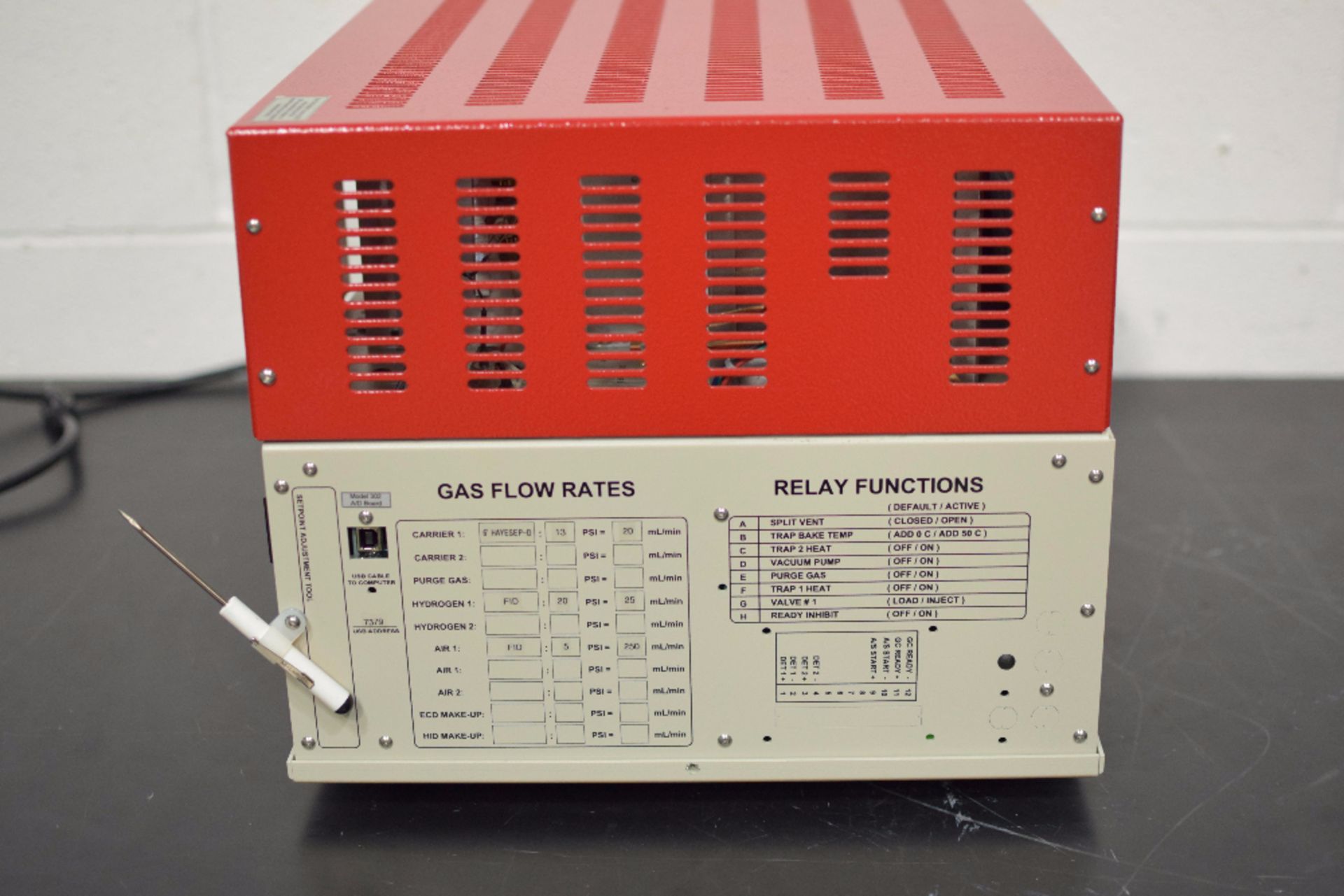 SRI 8610C Gas Chromatograph - Image 7 of 8