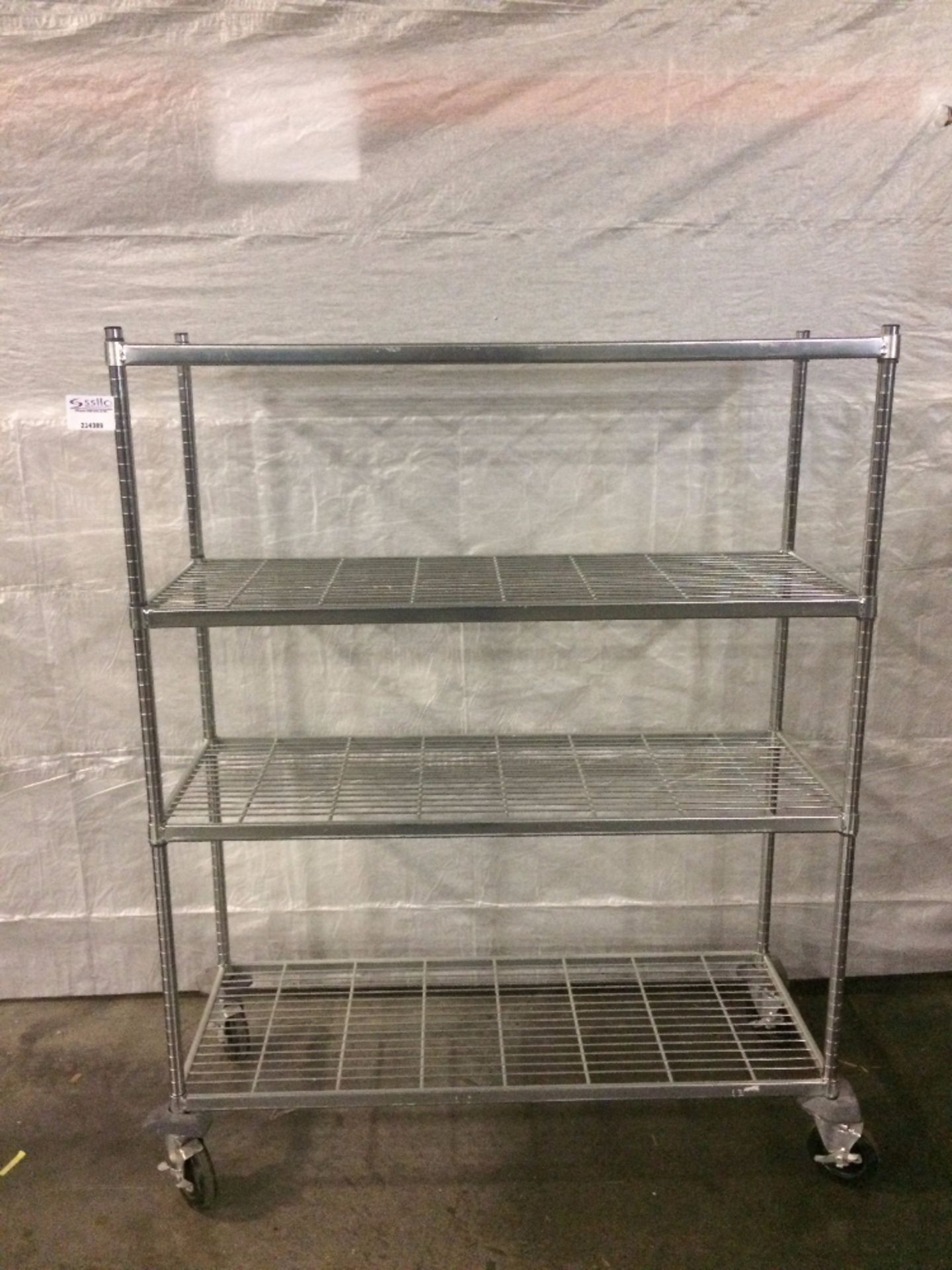 4 Tier Rack with Wheels