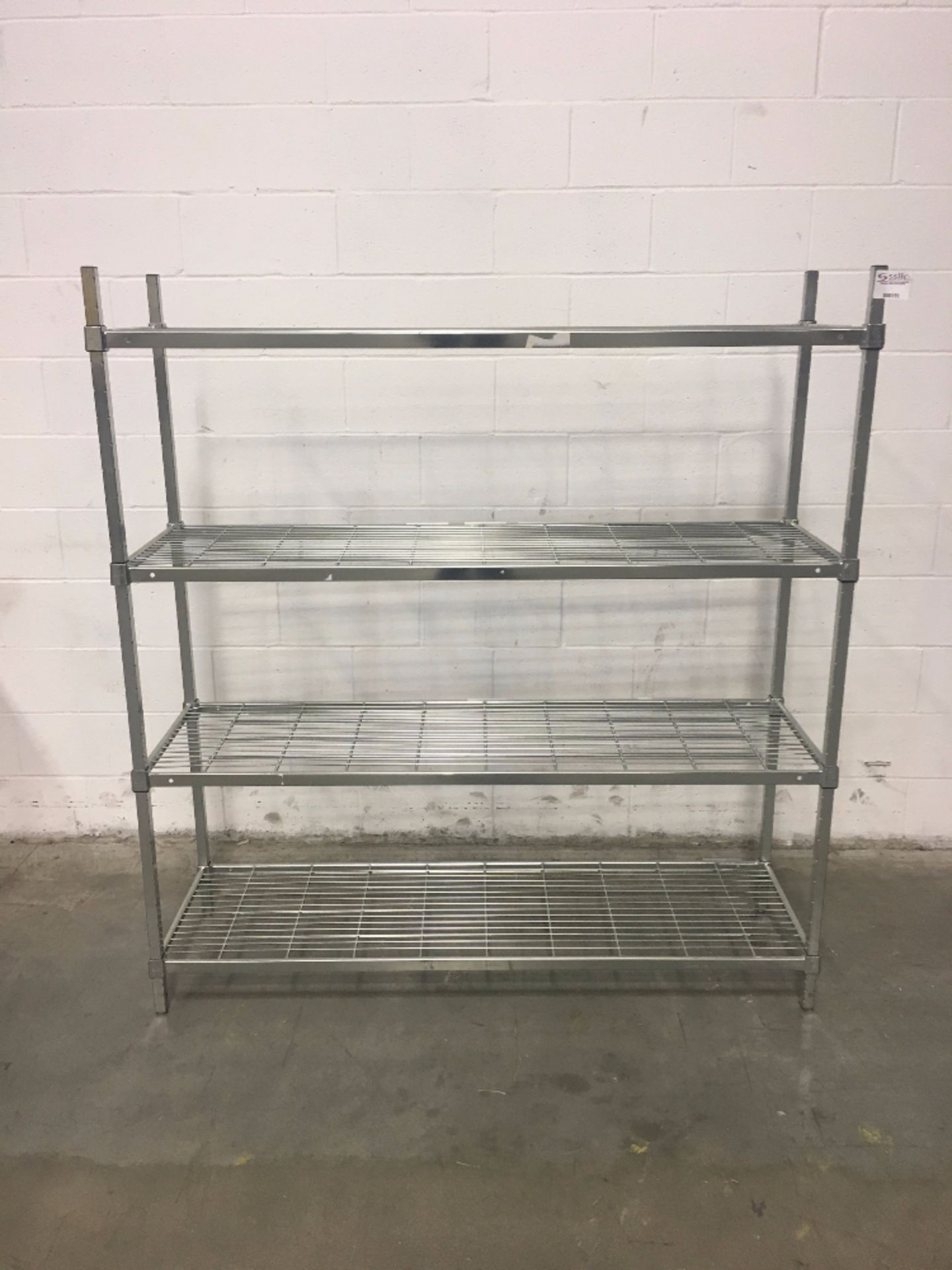 5' Stationary Metro Wire Shelving