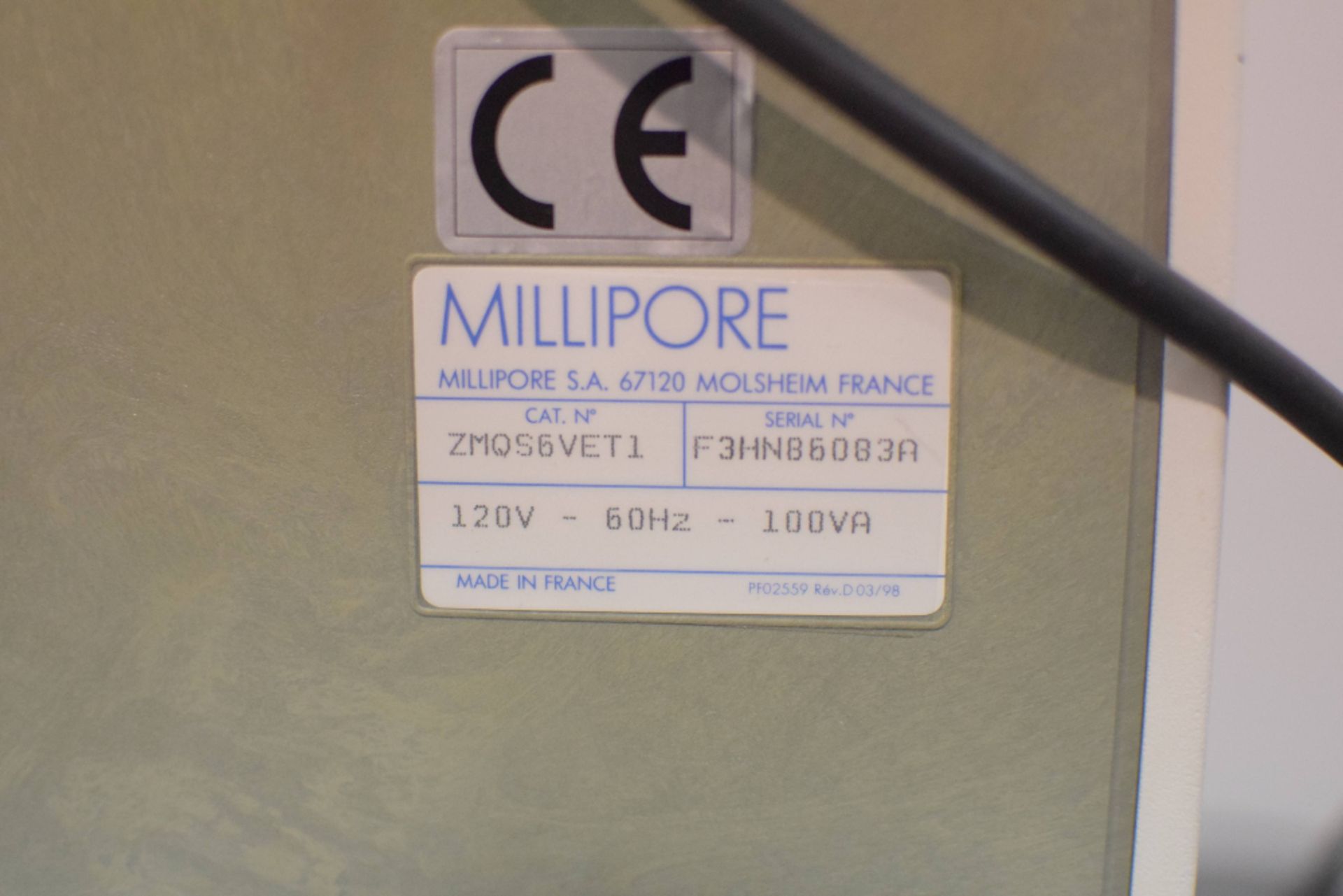 Millipore Element A10 Water Purification System - Image 3 of 3